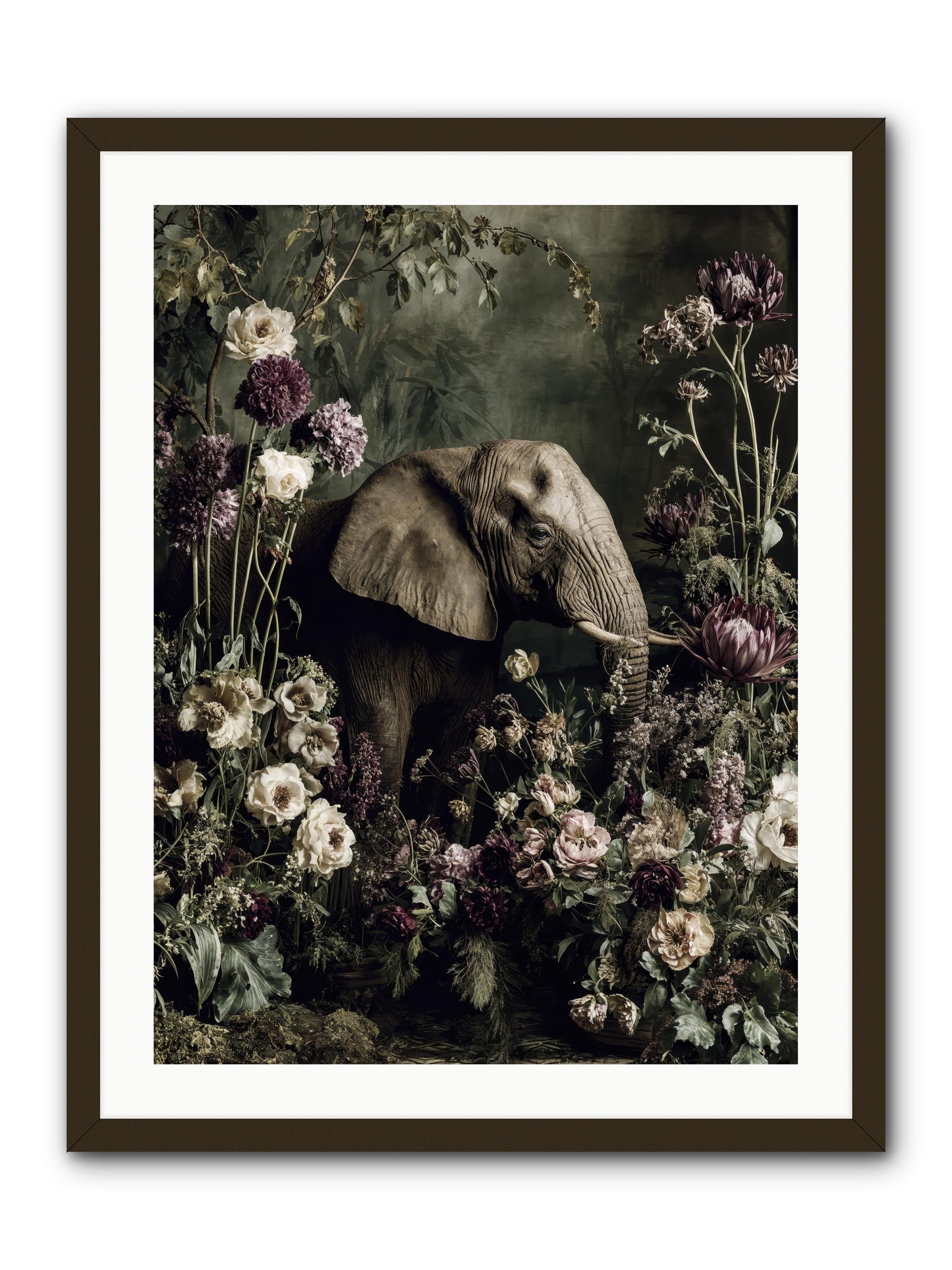 Caprice -- Framed Print - Black 24x32