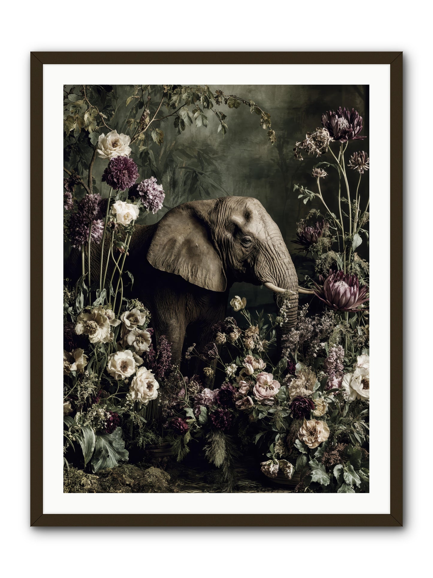 Caprice -- Framed Print - Black 30x40