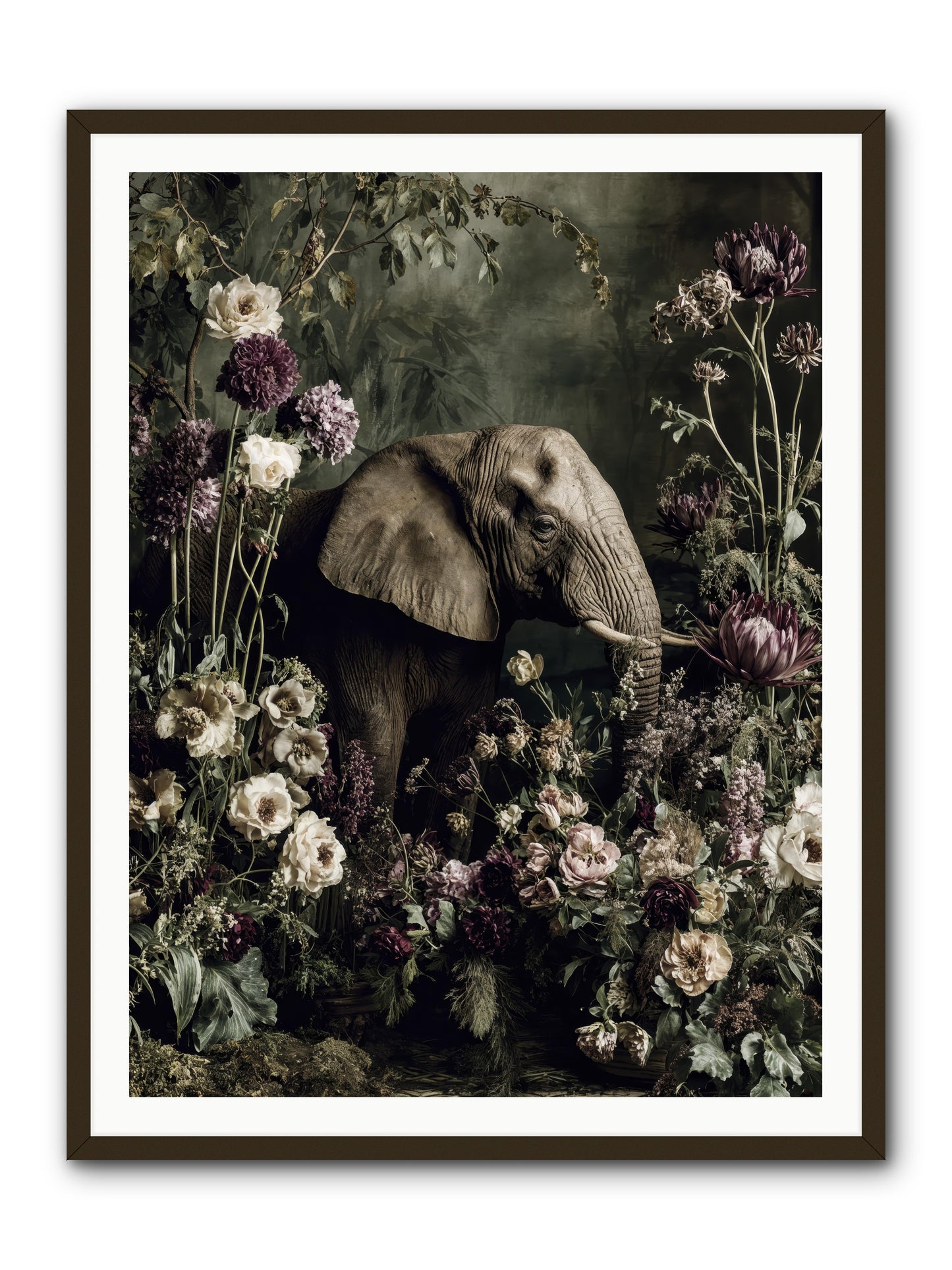 Caprice -- Framed Print - Black 36x48