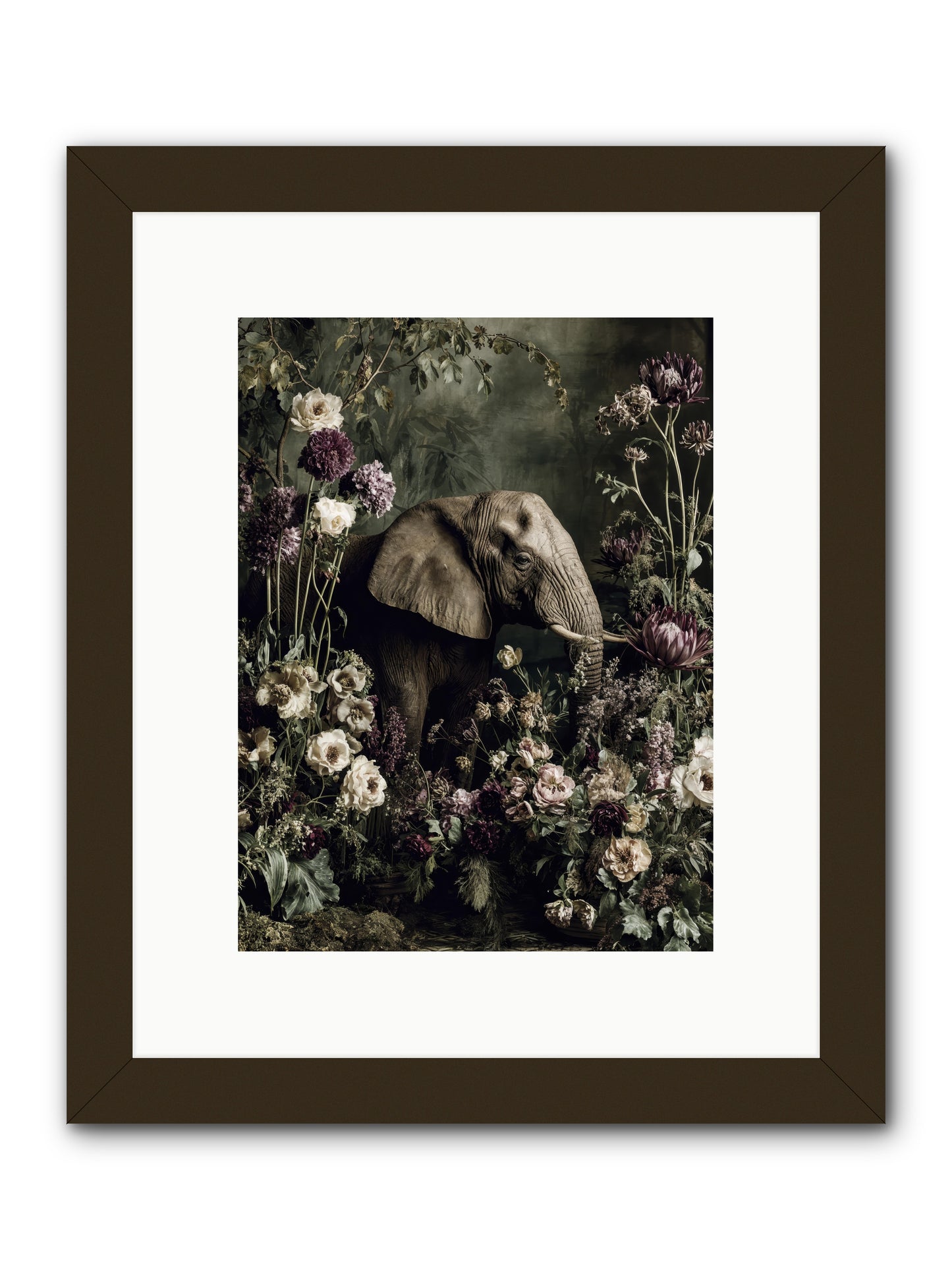 Caprice -- Framed Print - Black 9x12