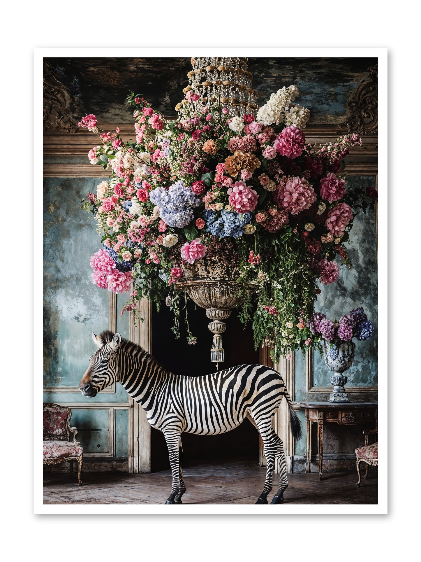 Captured By Petals -- Paper Print 36x48