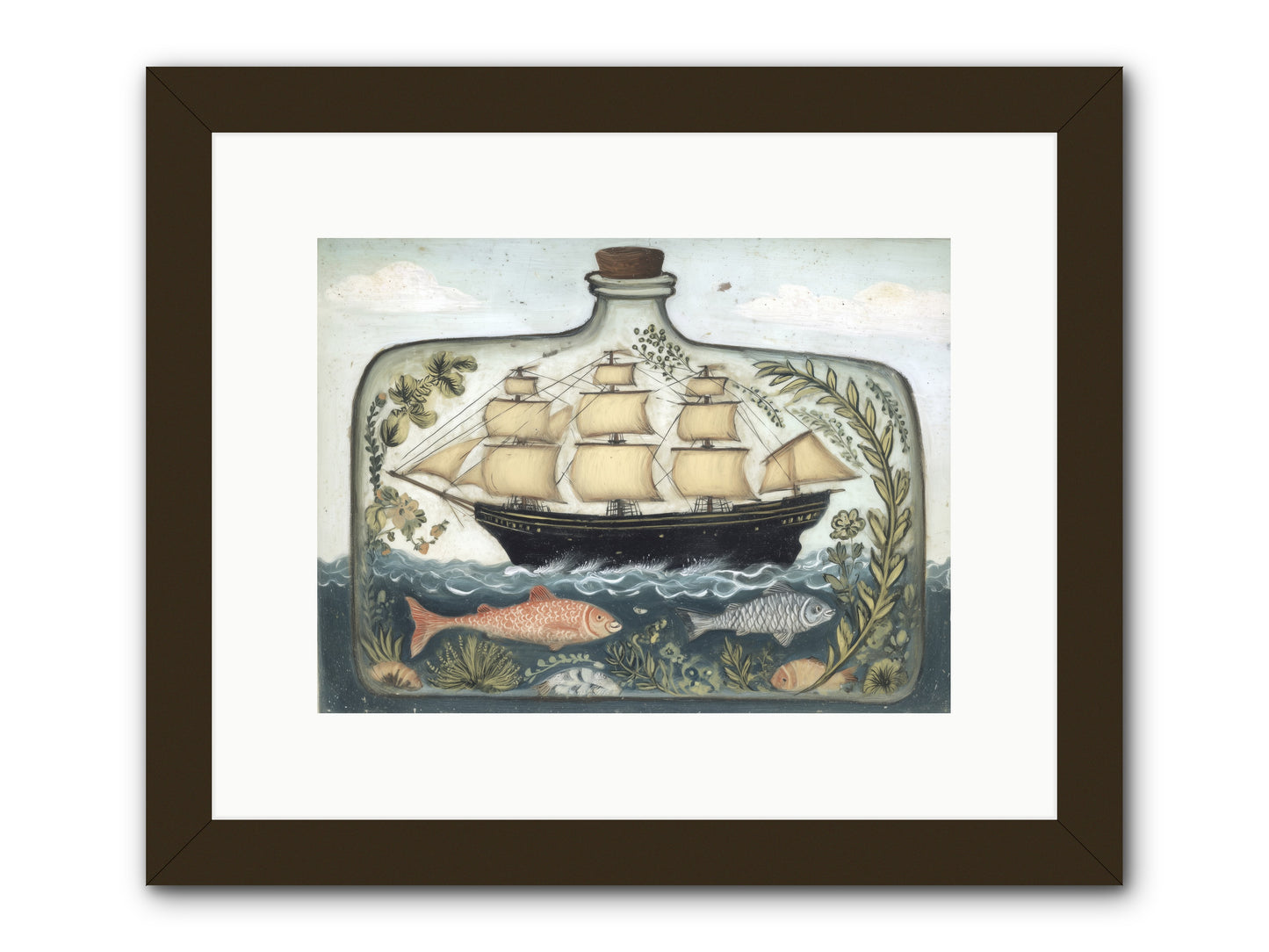 Captured Essence -- Framed Print - Black 12x9