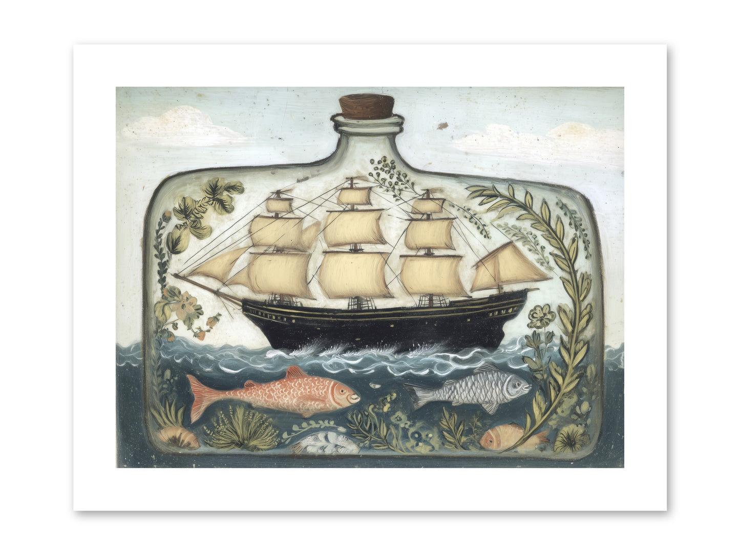 Captured Essence -- Loose Canvas Print 12x9