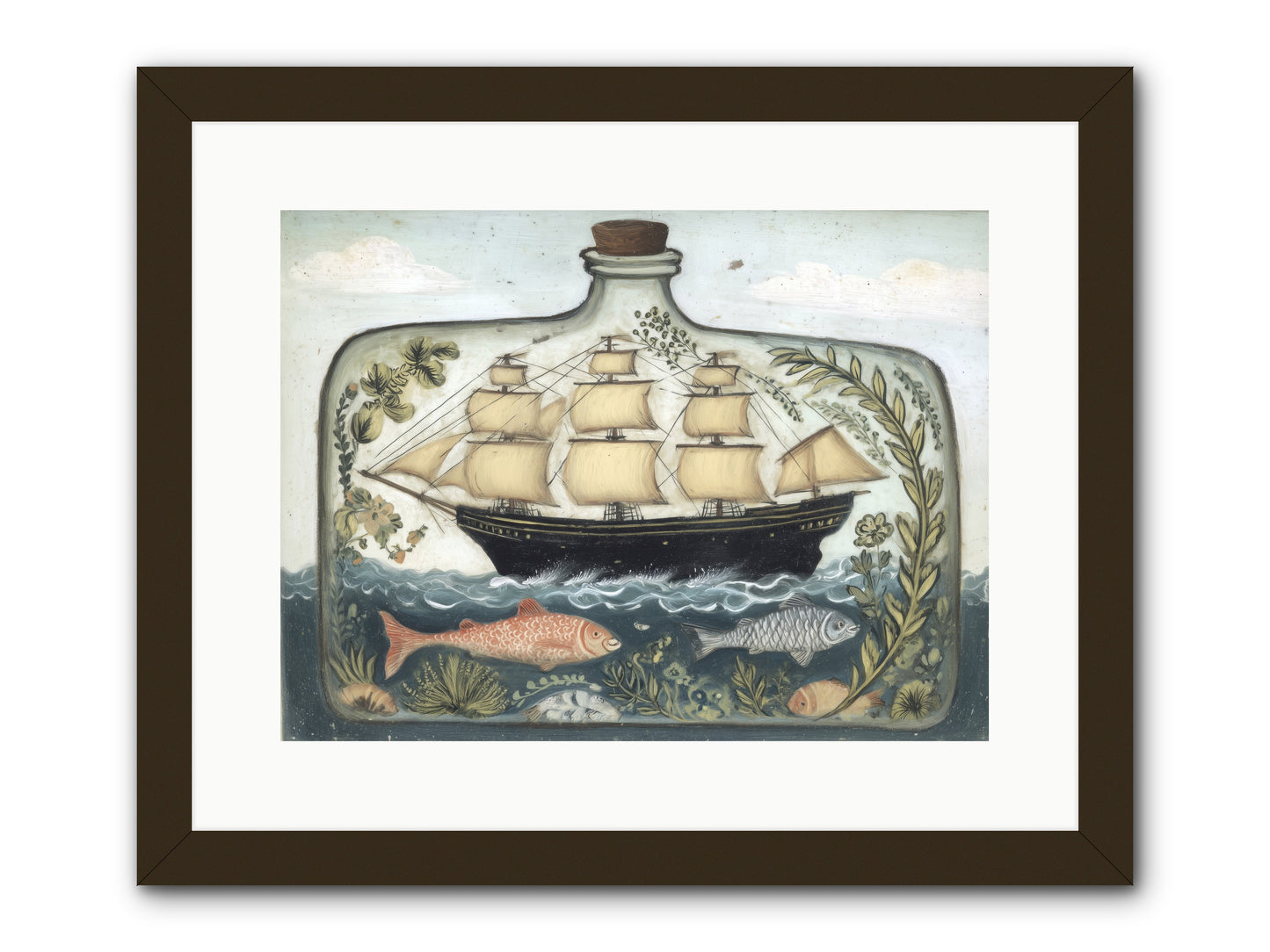 Captured Essence -- Framed Print - Black 16x12