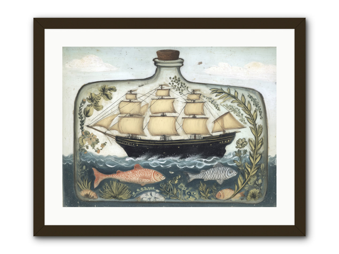 Captured Essence -- Framed Print - Black 24x18