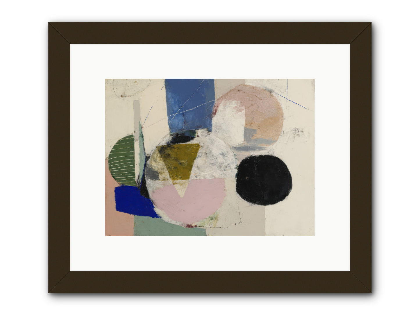 Captured Light -- Framed Print - Black 12x9