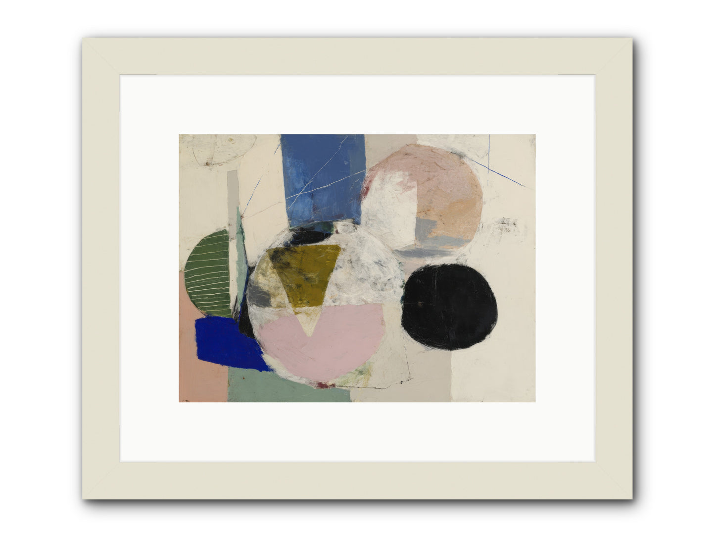 Captured Light -- Framed Print - White 12x9
