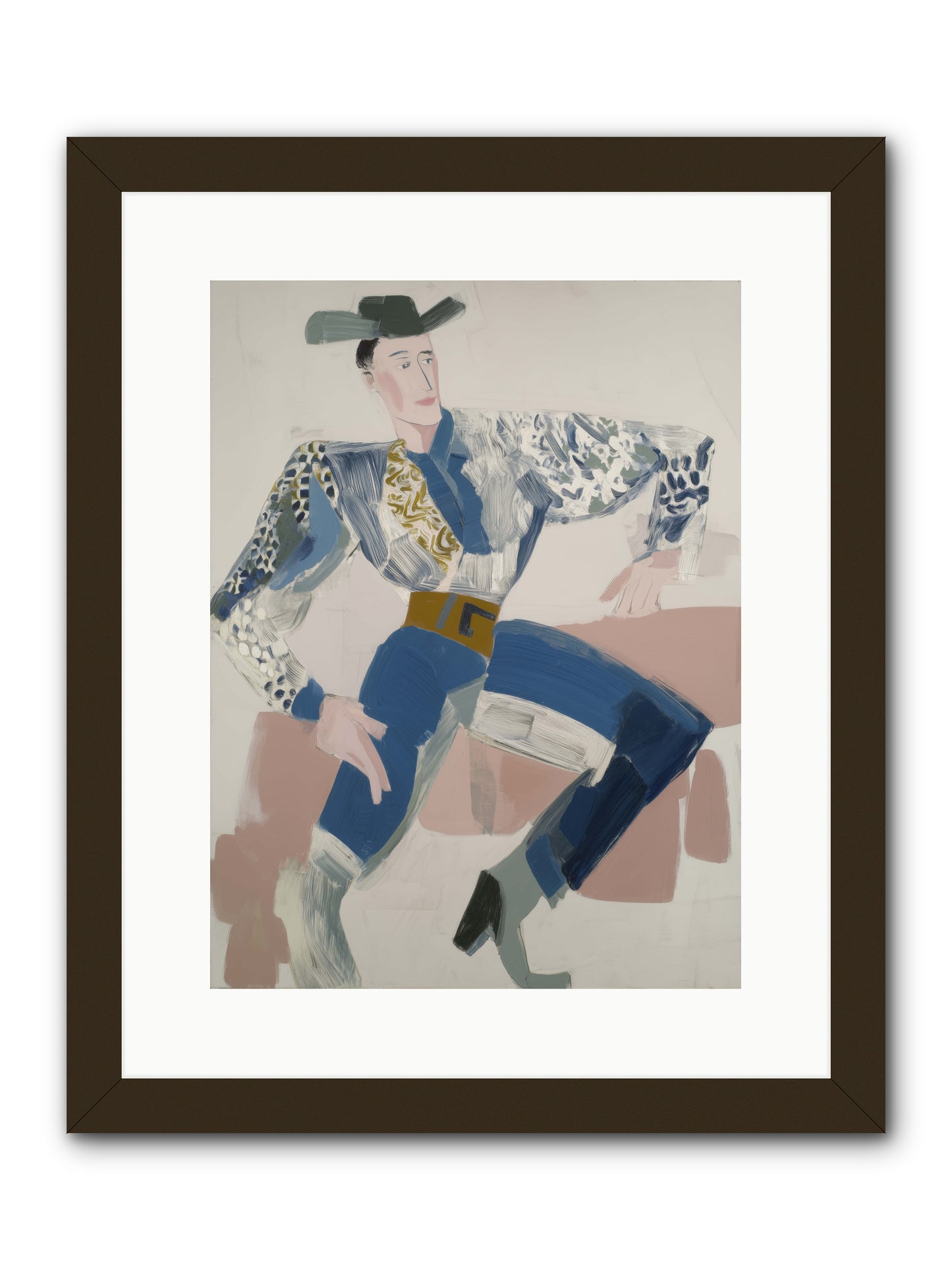 Carried on the Wind -- Framed Print - Black 12x16