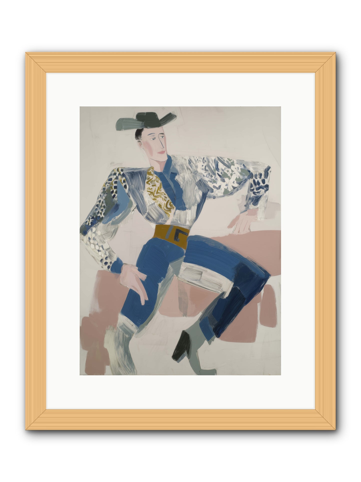 Carried on the Wind -- Framed Print - Natural 12x16