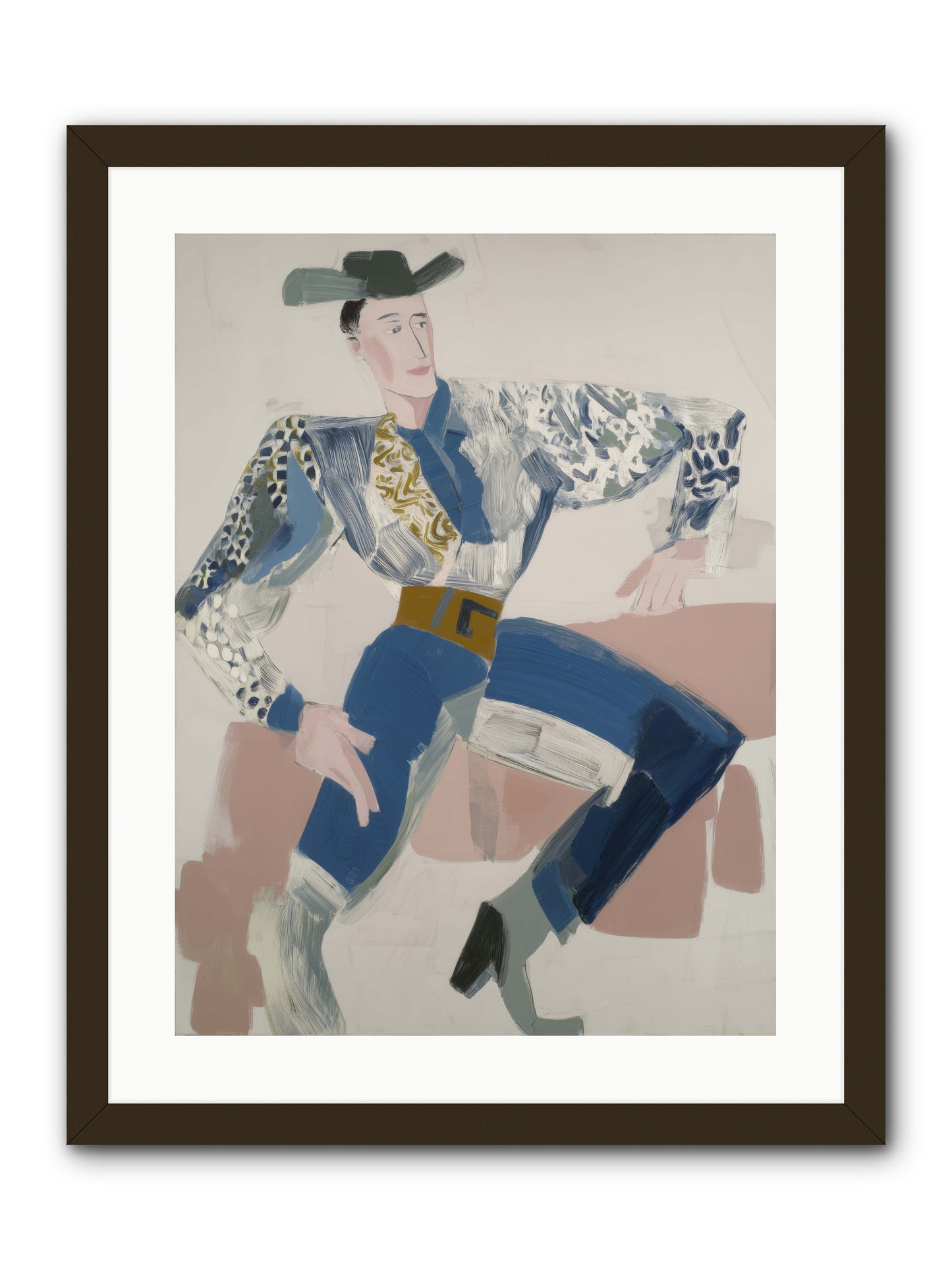 Carried on the Wind -- Framed Print - Black 18x24