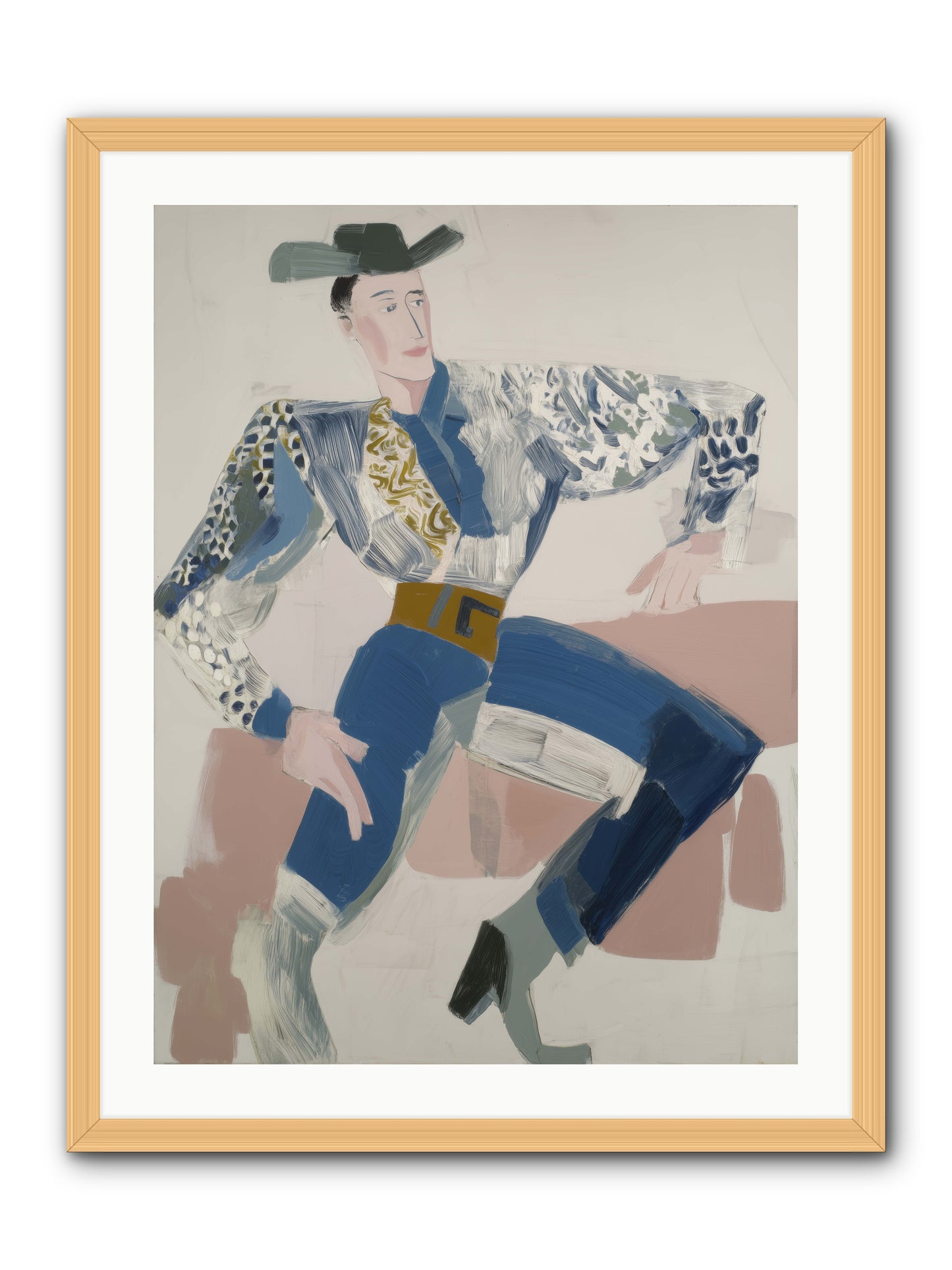 Carried on the Wind -- Framed Print - Natural 24x32