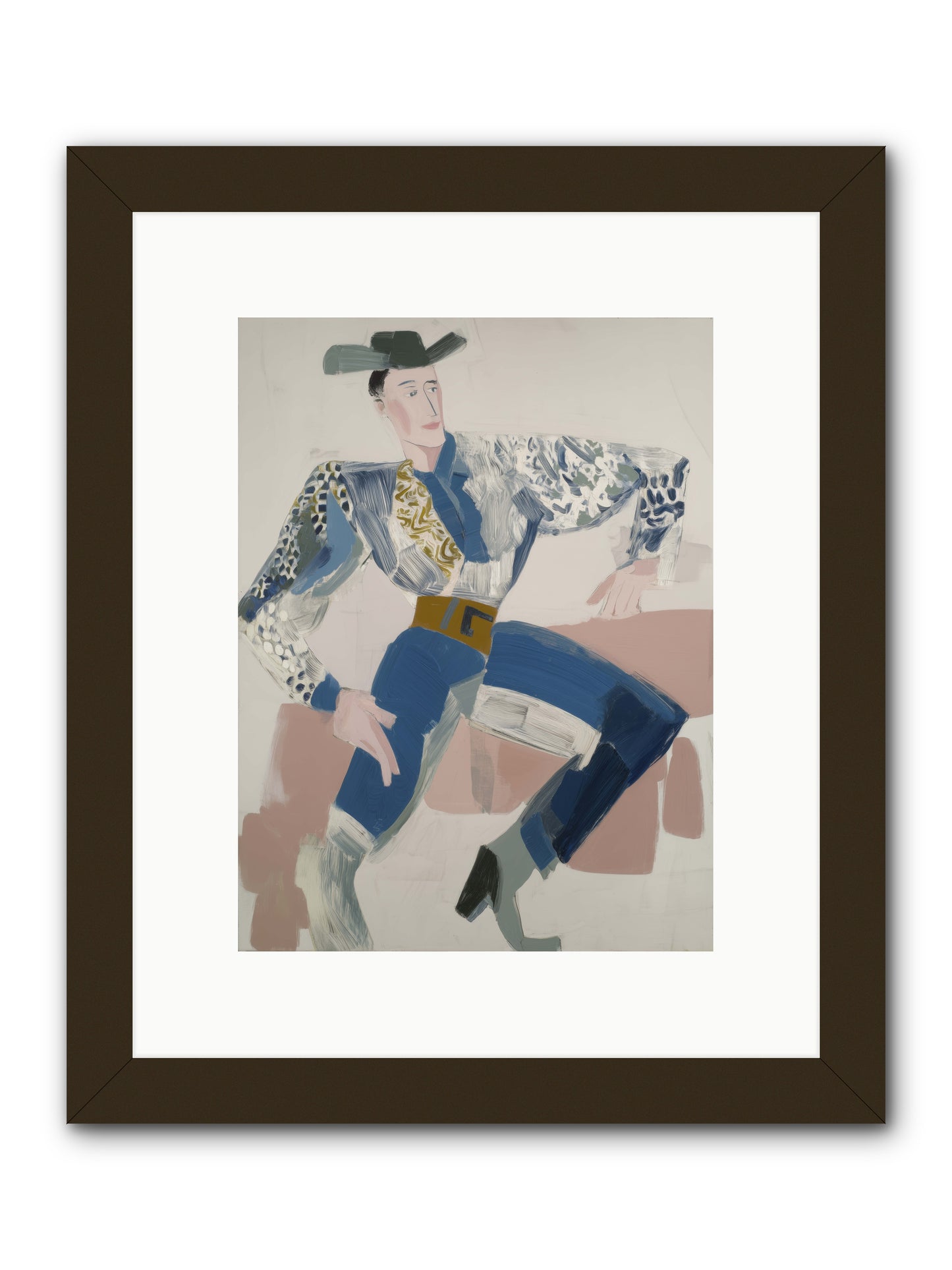 Carried on the Wind -- Framed Print - Black 9x12