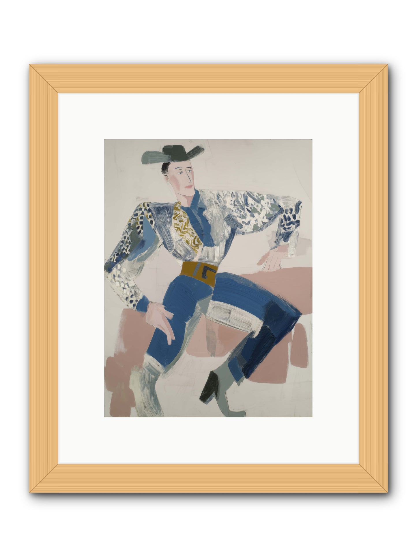 Carried on the Wind -- Framed Print - Natural 9x12