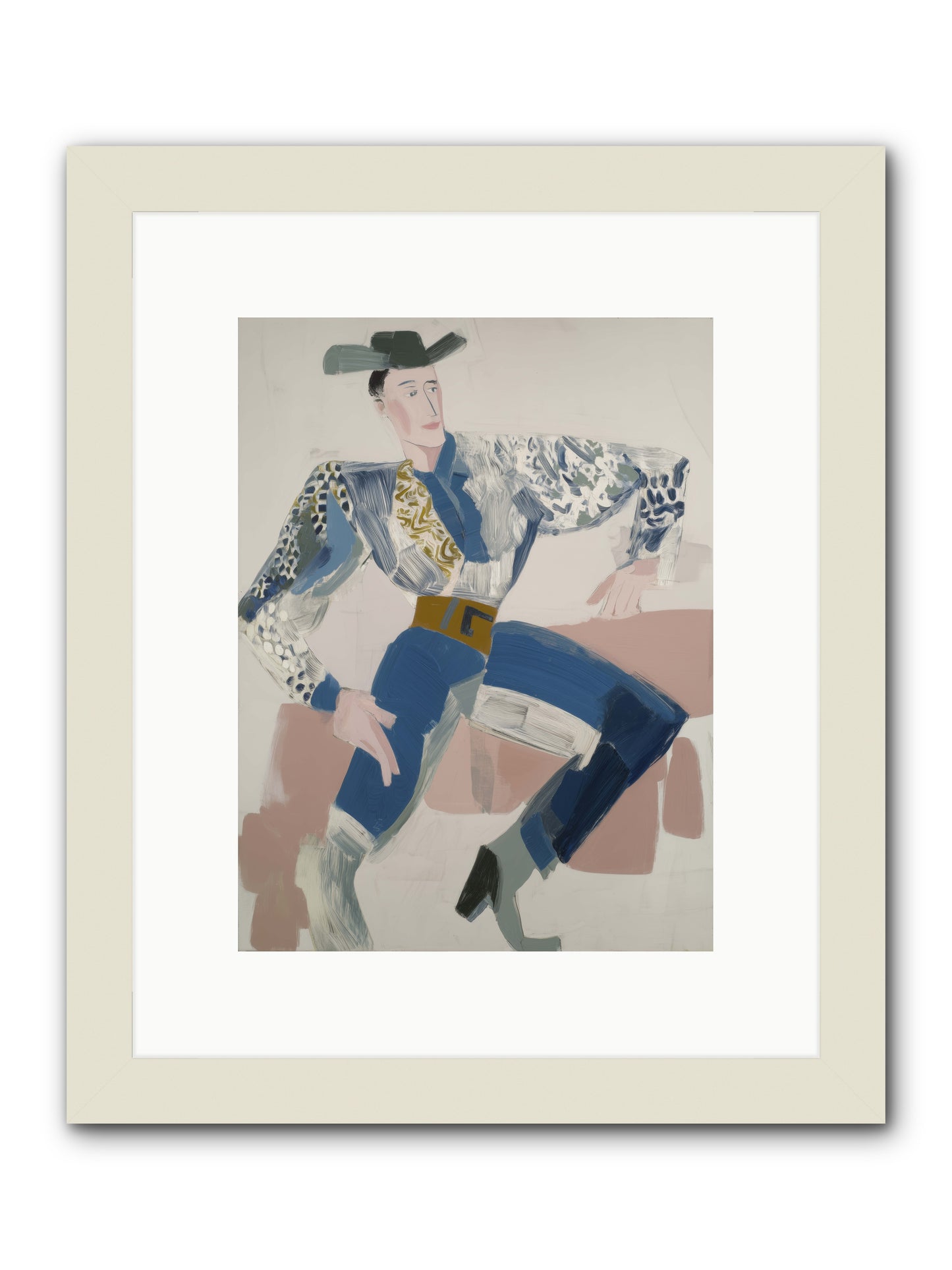 Carried on the Wind -- Framed Print - White 9x12