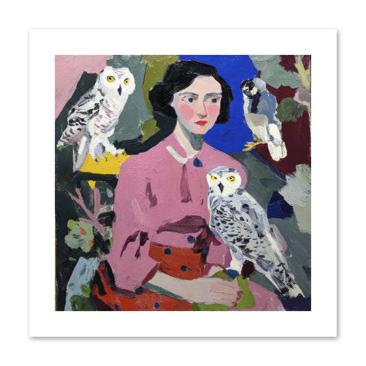 Carrying the Weight of Wild -- Paper Print 10x10