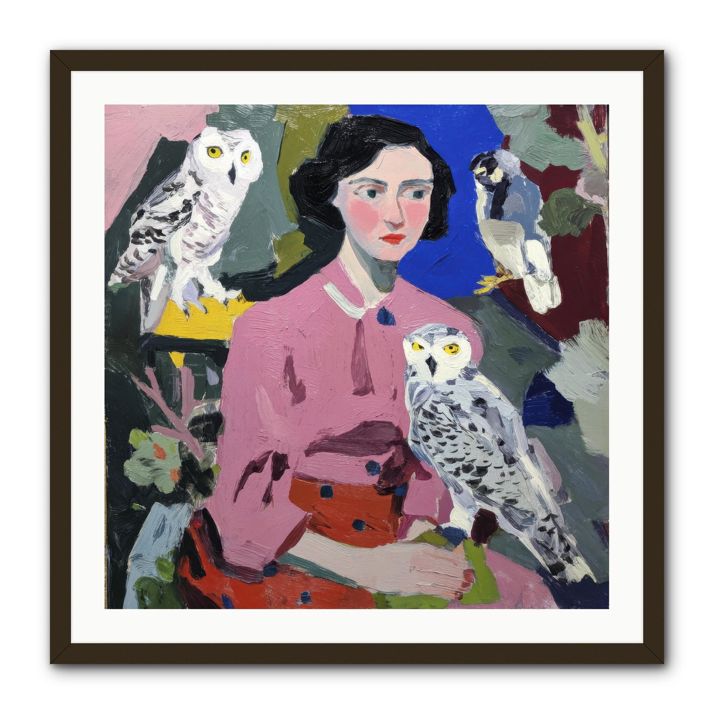Carrying the Weight of Wild -- Framed Print - Black 30x30
