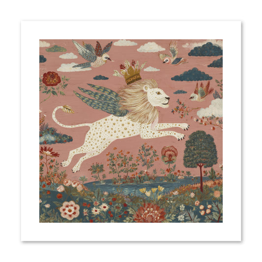 Cashmere Circus -- Paper Print 10x10