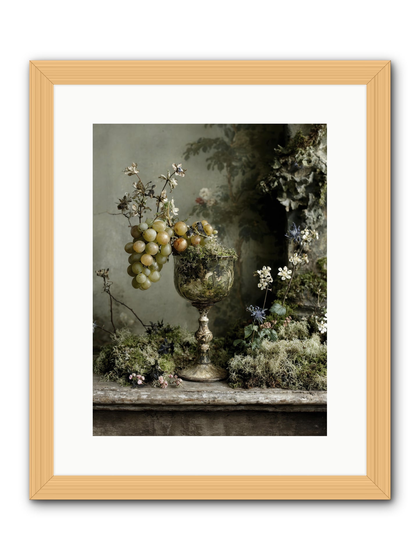 Catalina -- Framed Print - Natural 12x16