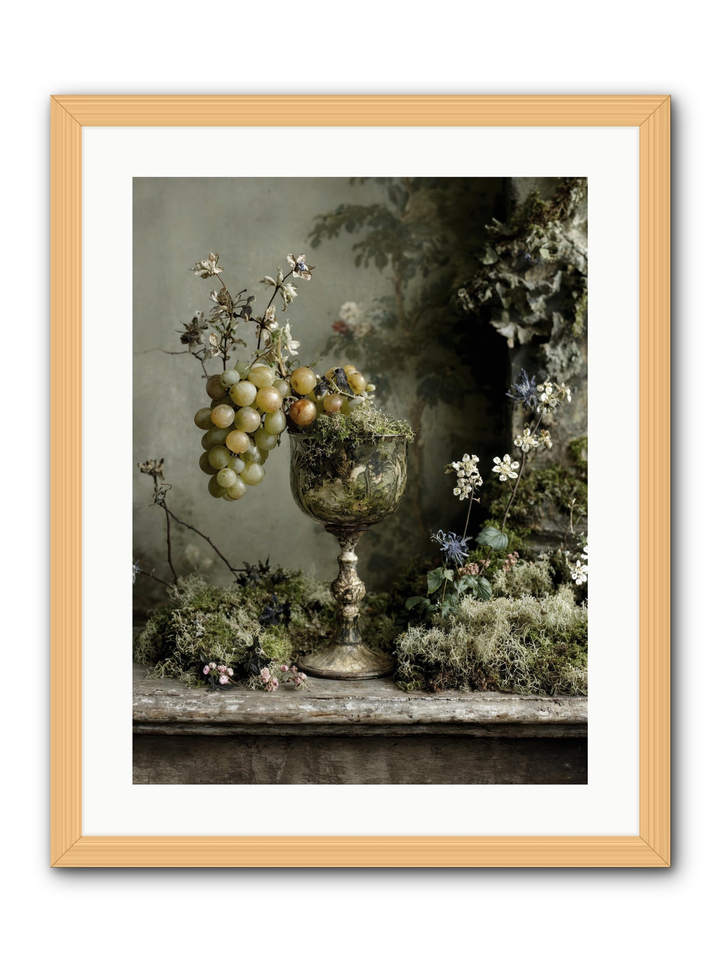 Catalina -- Framed Print - Natural 18x24
