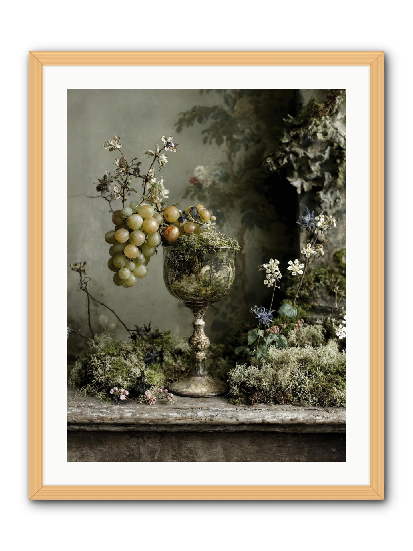 Catalina -- Framed Print - Natural 24x32