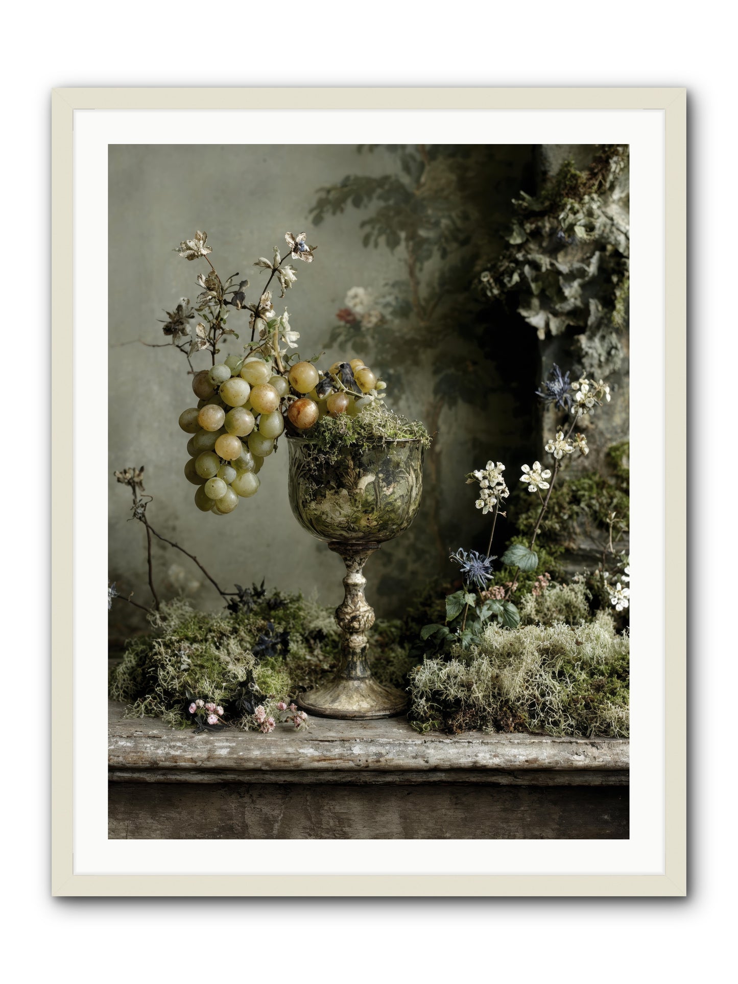 Catalina -- Framed Print - White 30x40