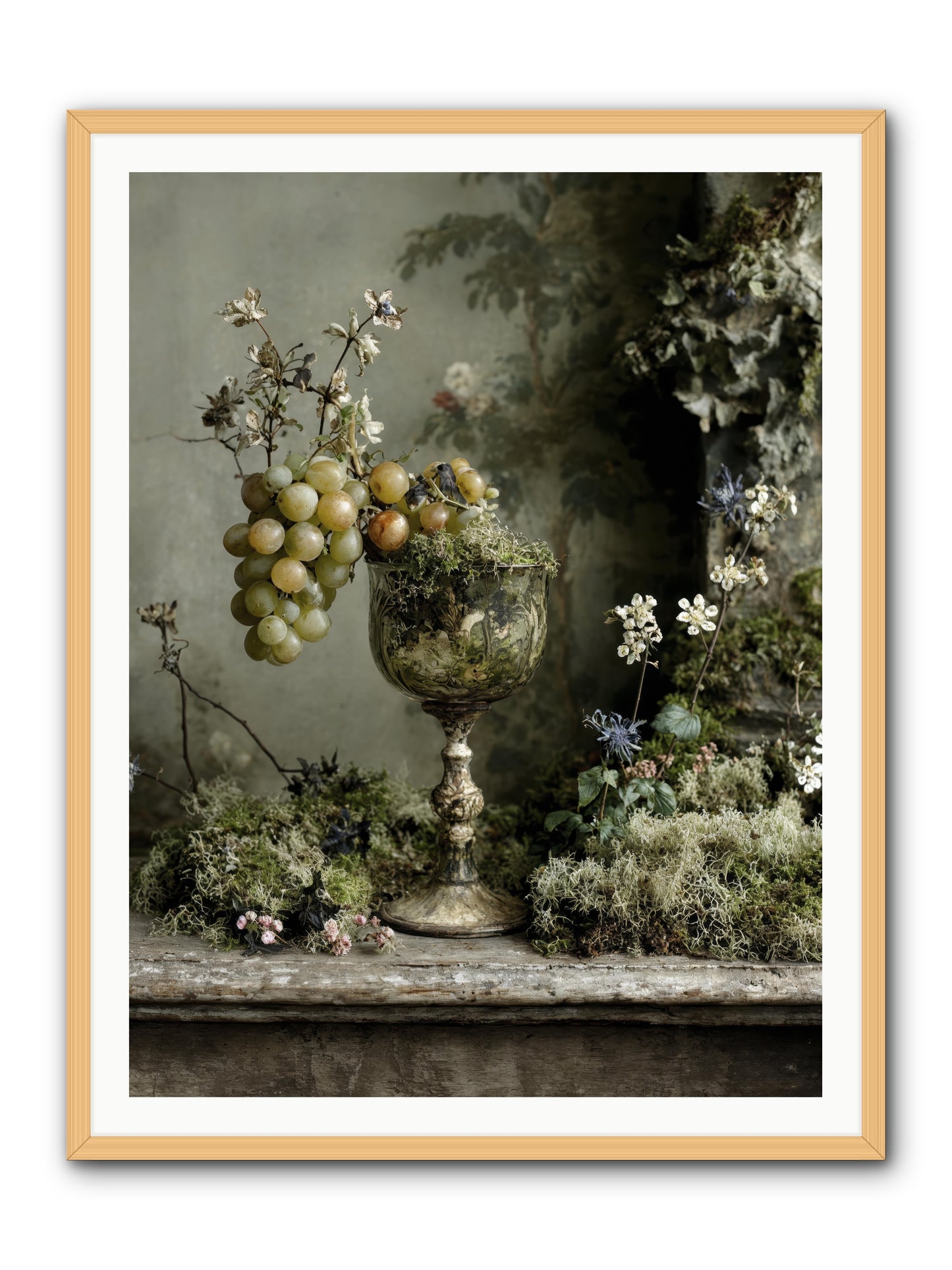 Catalina -- Framed Print - Natural 36x48