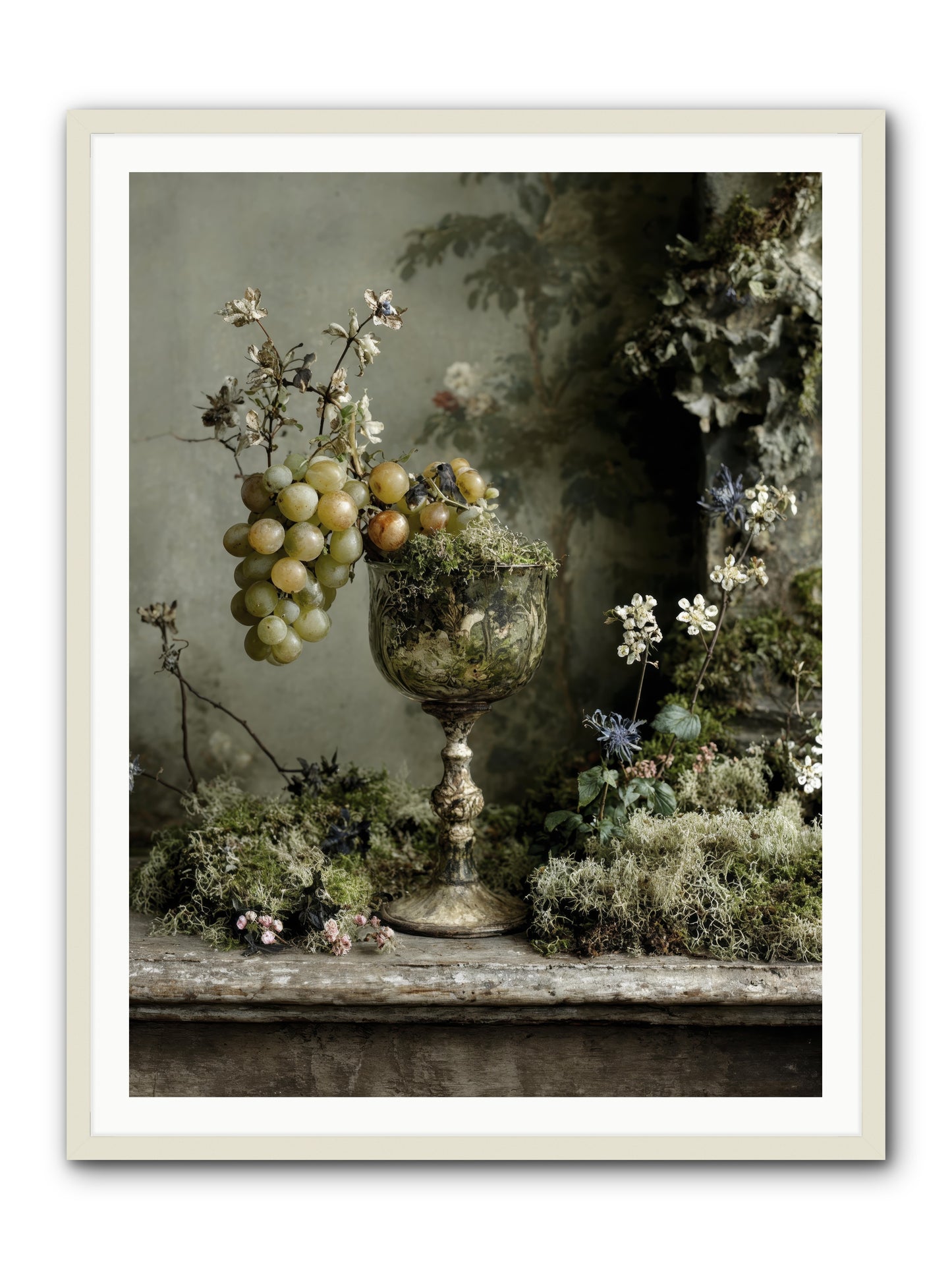Catalina -- Framed Print - White 36x48