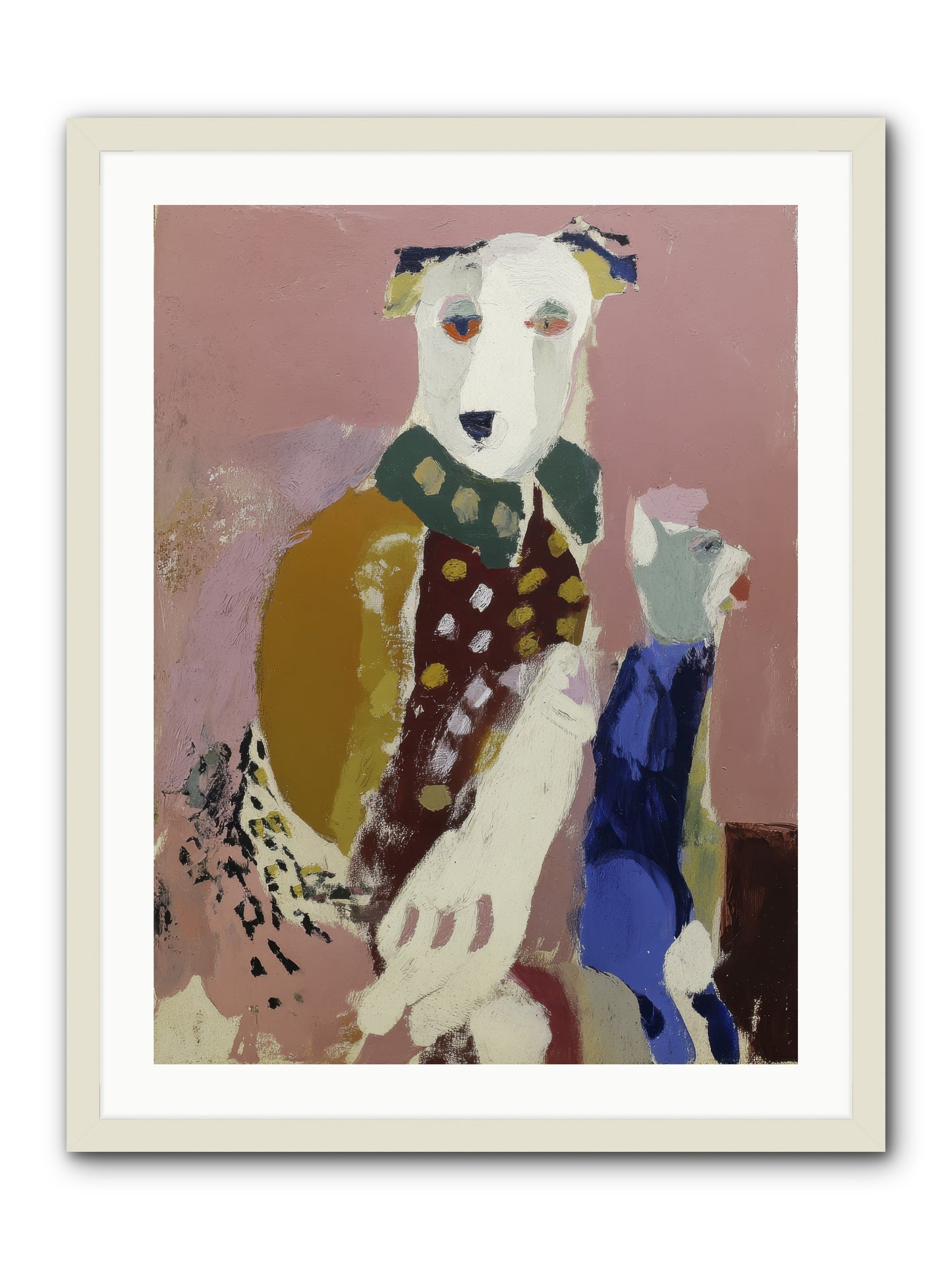 Catalyst -- Framed Print - White 24x32