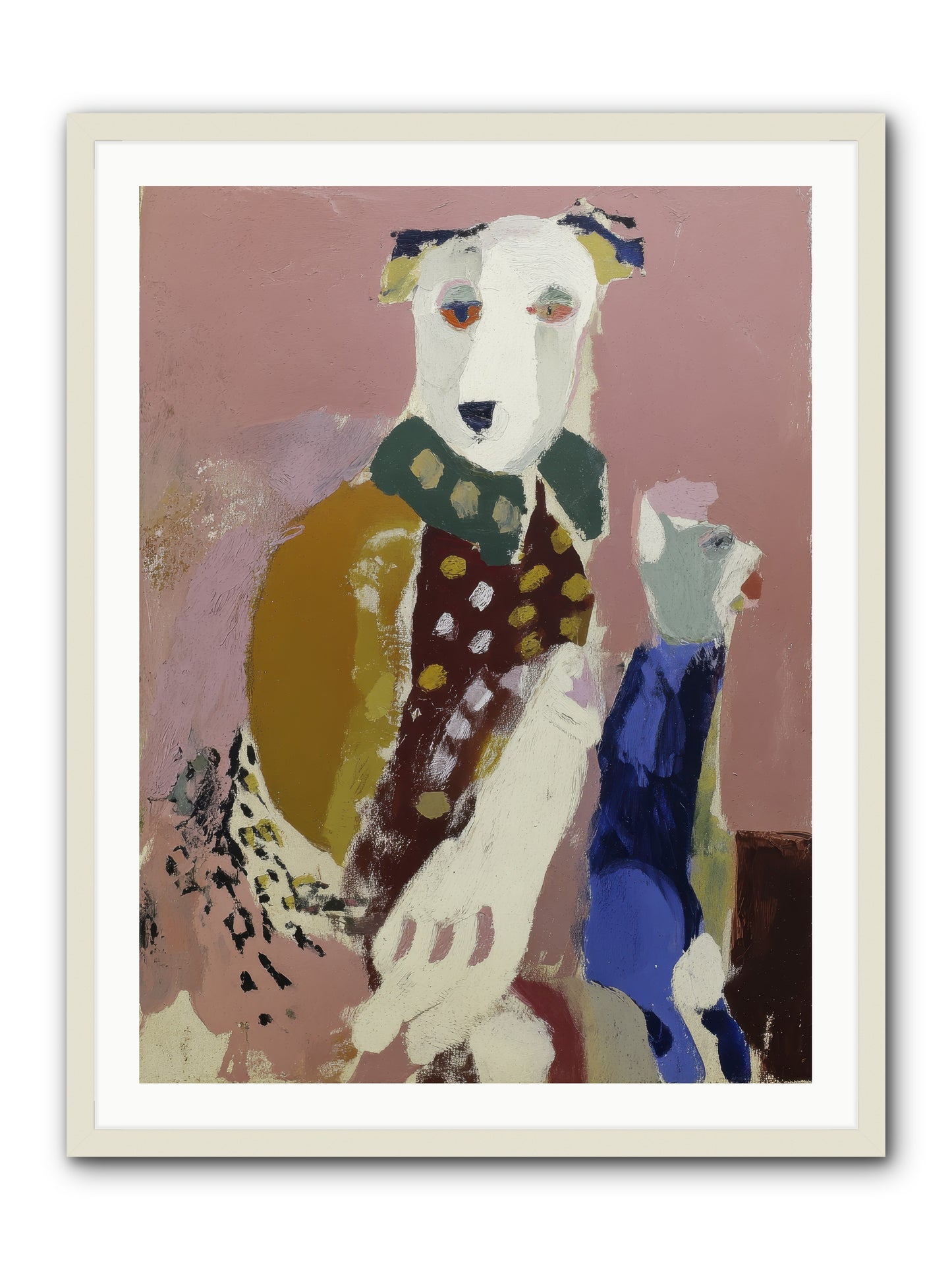 Catalyst -- Framed Print - White 30x40