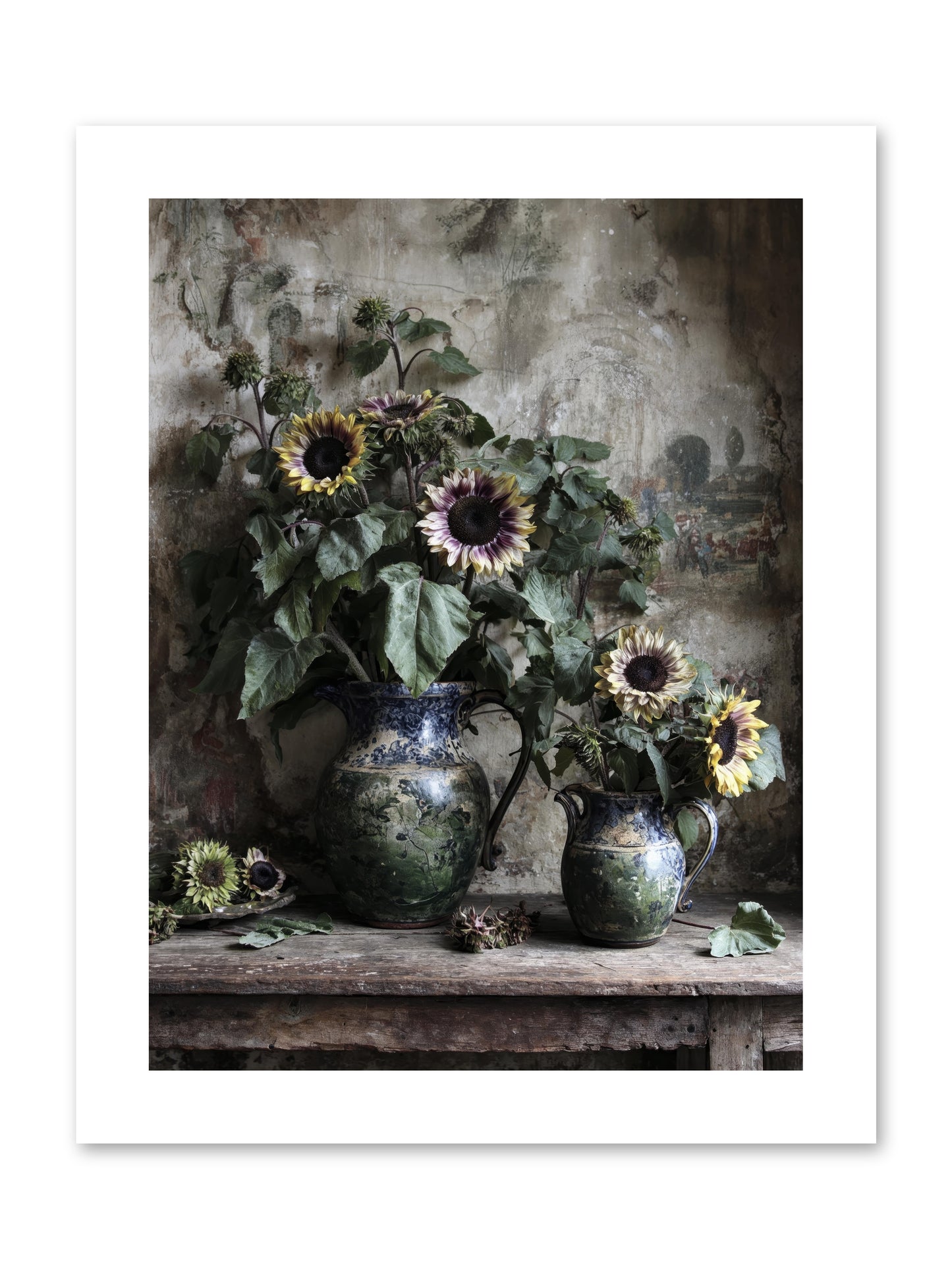 Catching Butterflies -- Loose Canvas Print 9x12