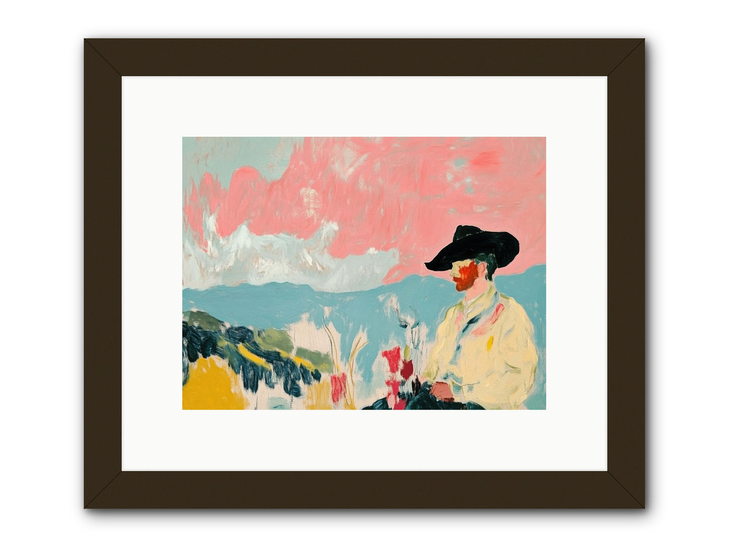 Cattle Baron Legacy -- Framed Print - Black 12x9