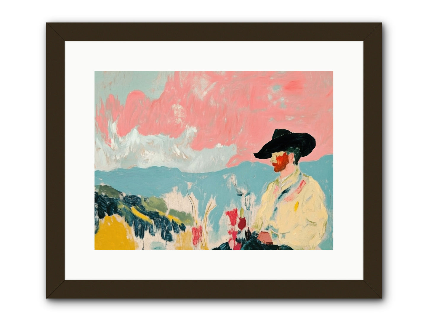 Cattle Baron Legacy -- Framed Print - Black 16x12