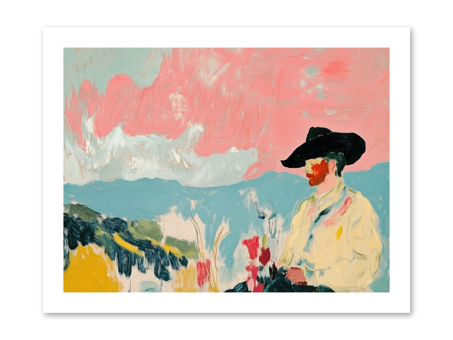 Cattle Baron Legacy -- Loose Canvas Print 16x12