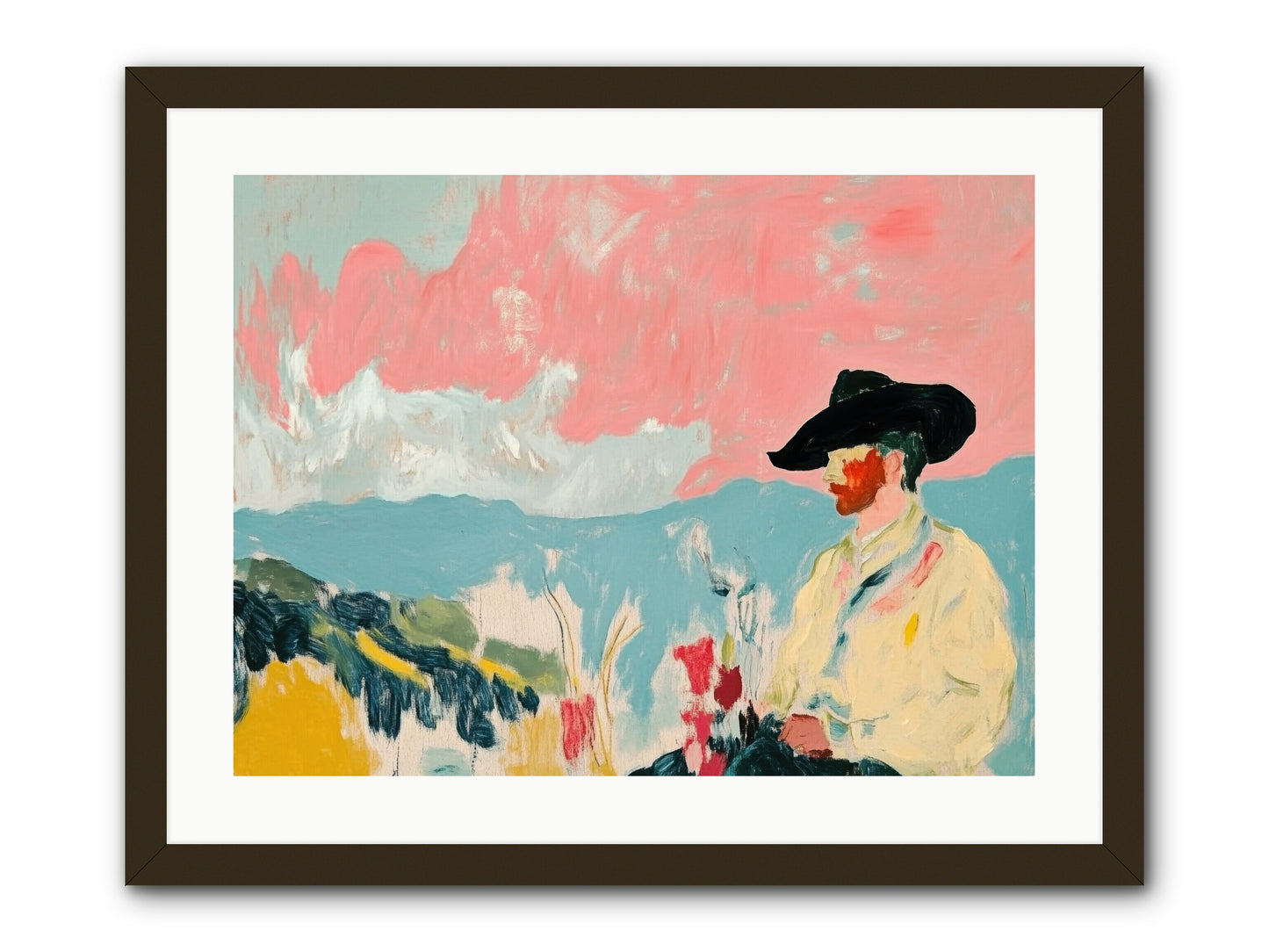 Cattle Baron Legacy -- Framed Print - Black 24x18