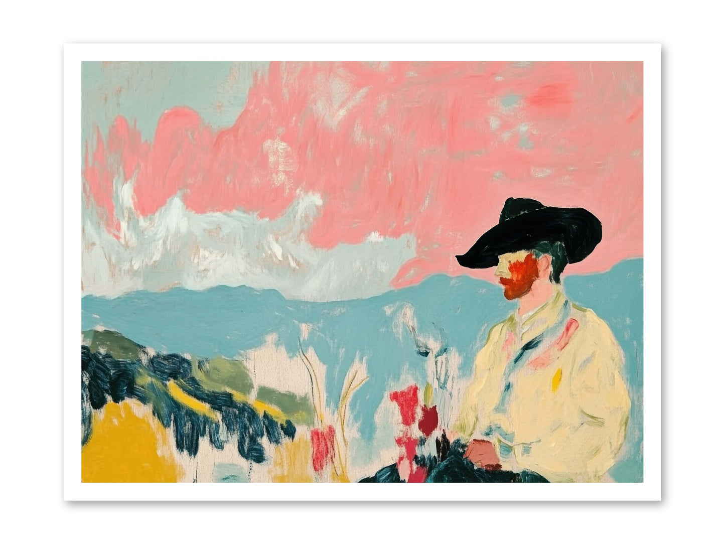 Cattle Baron Legacy -- Loose Canvas Print 32x24