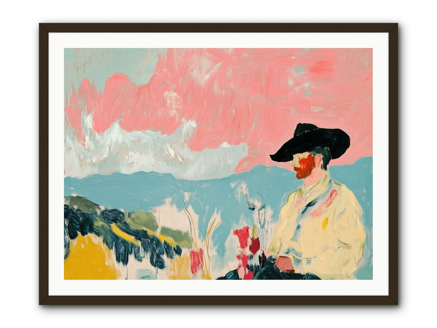 Cattle Baron Legacy -- Framed Print - Black 40x30