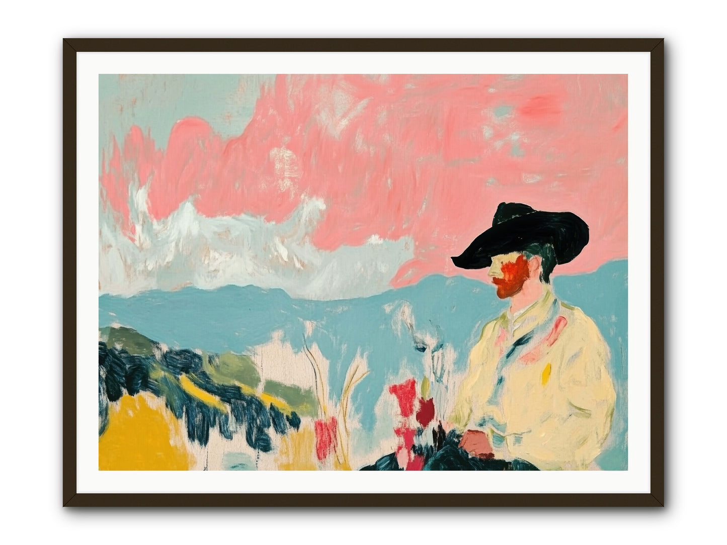 Cattle Baron Legacy -- Framed Print - Black 48x36