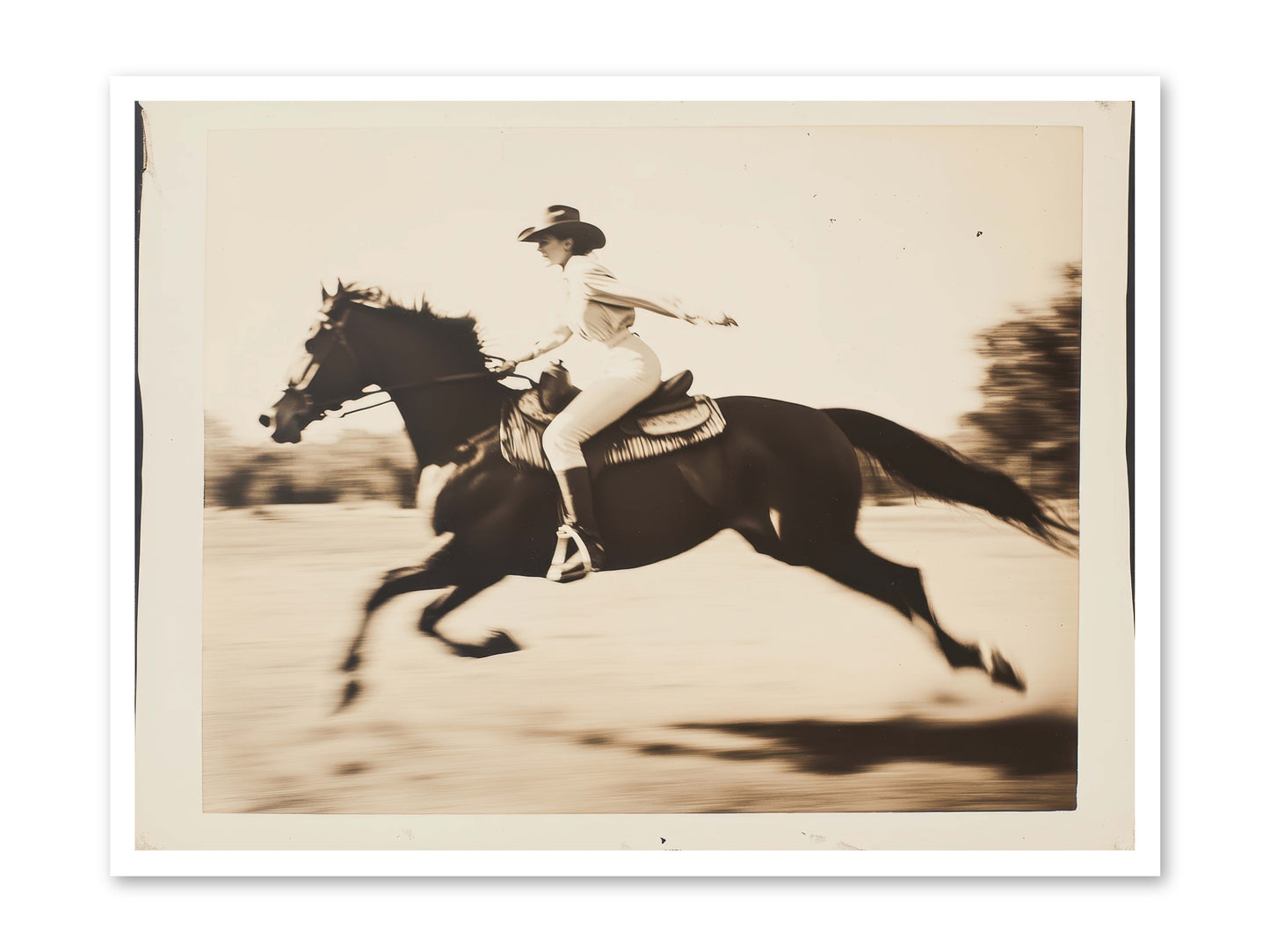 Cattle Call Echo -- Paper Print 40x30