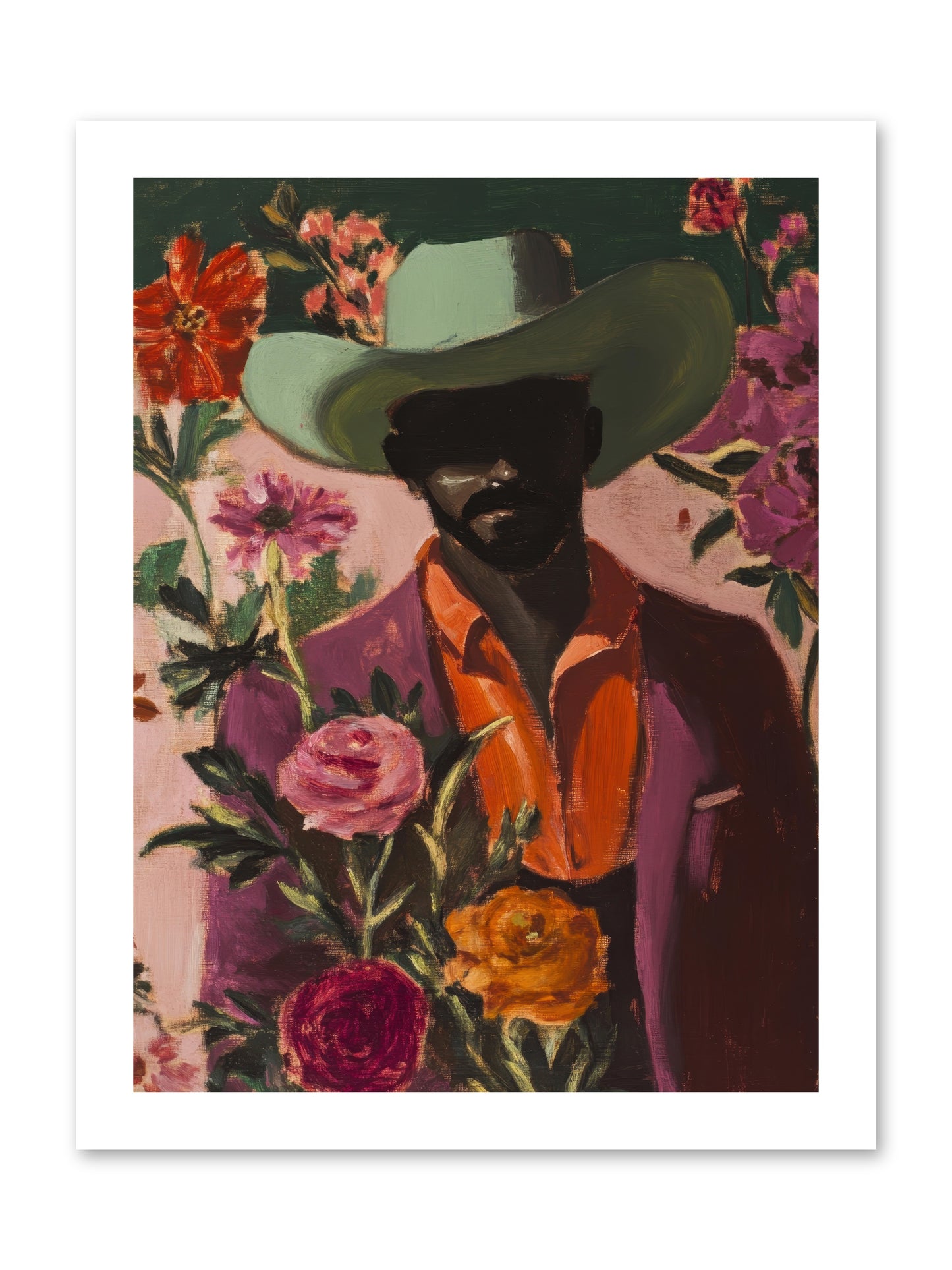 Cattle King -- Paper Print 12x16