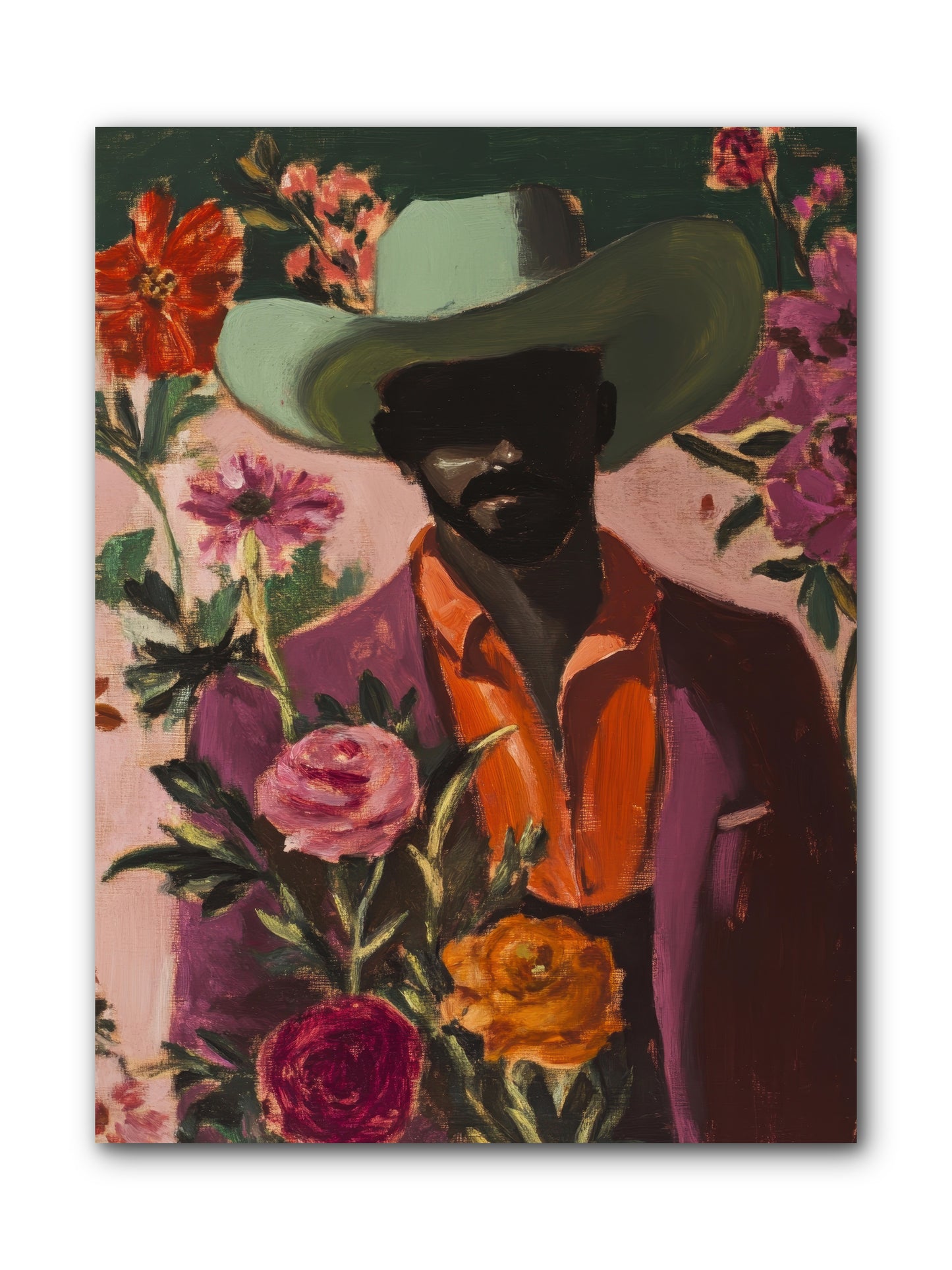 Cattle King -- Wrapped Canvas 9x12