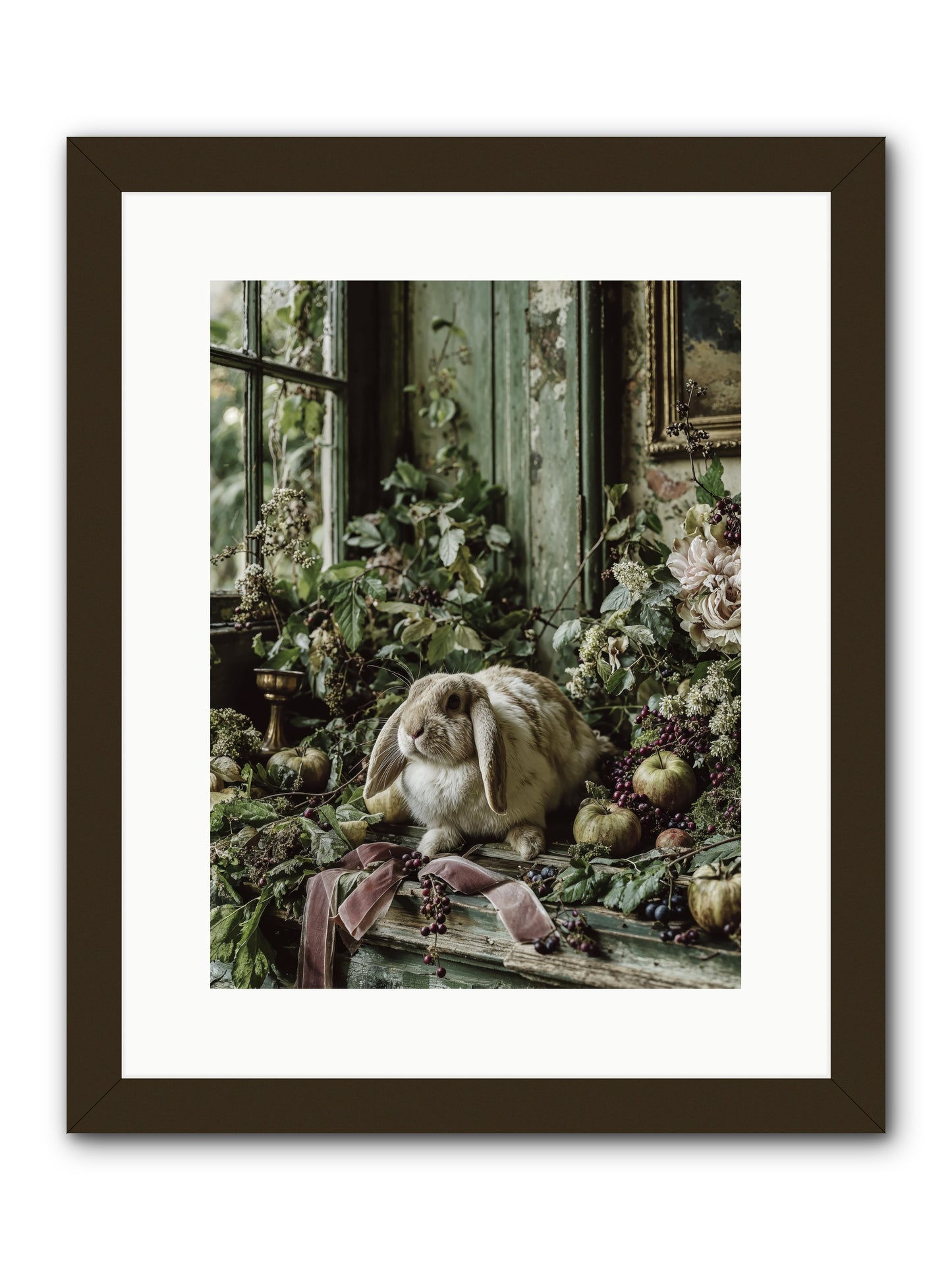 Celadine -- Framed Print - Black 12x16