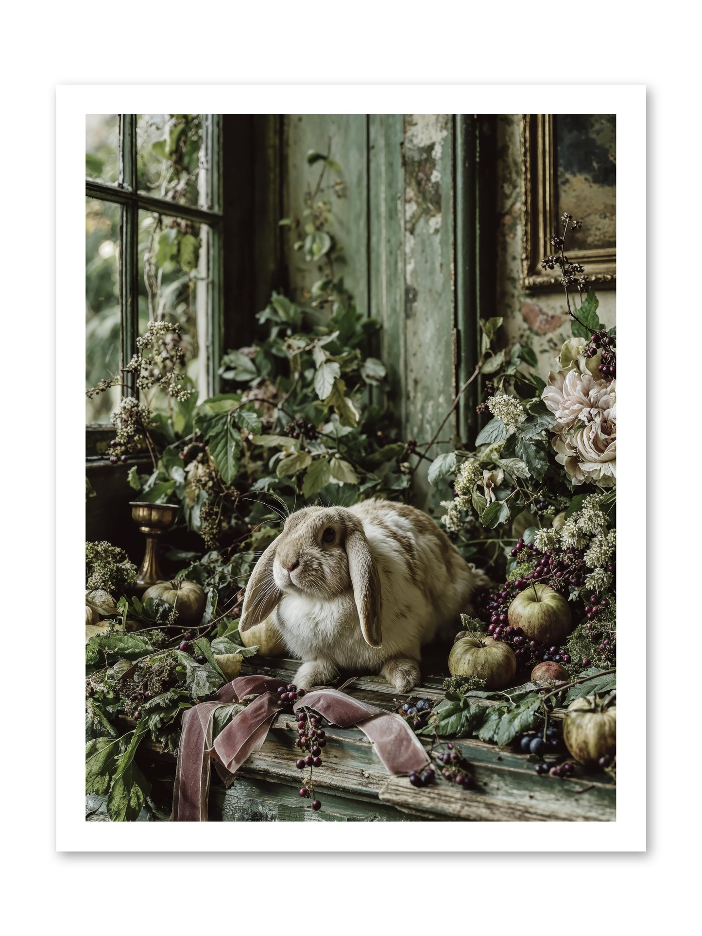 Celadine -- Paper Print 18x24