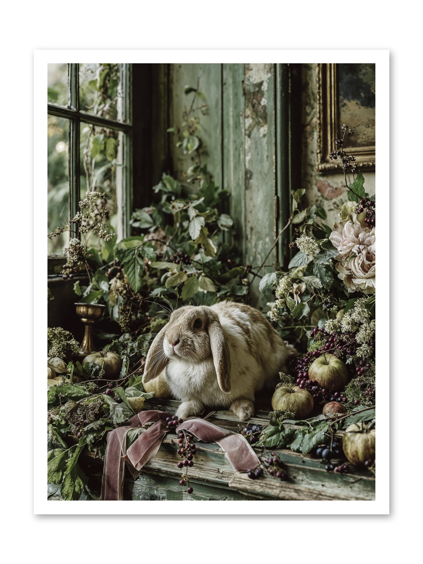 Celadine -- Paper Print 24x32