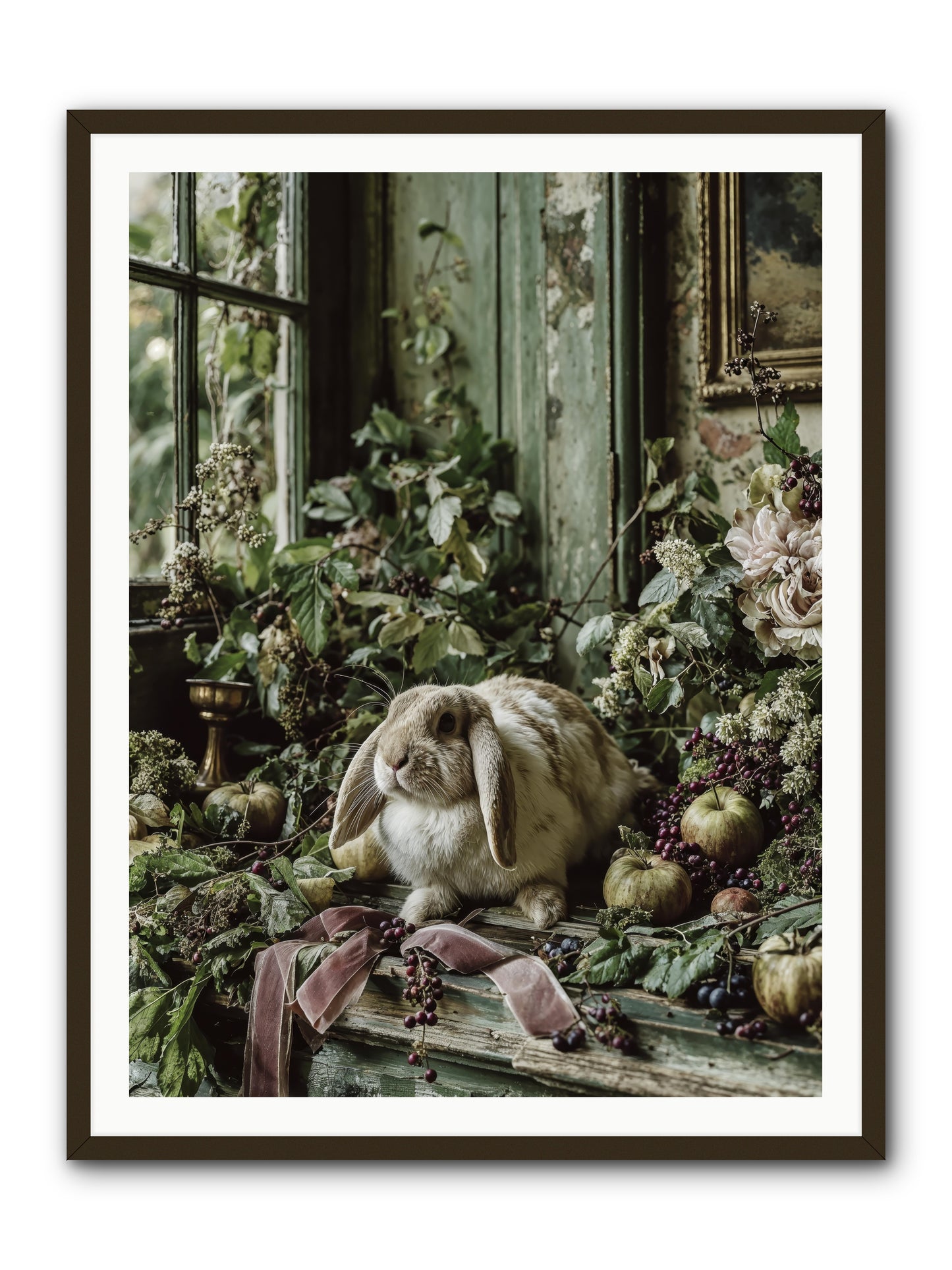 Celadine -- Framed Print - Black 36x48
