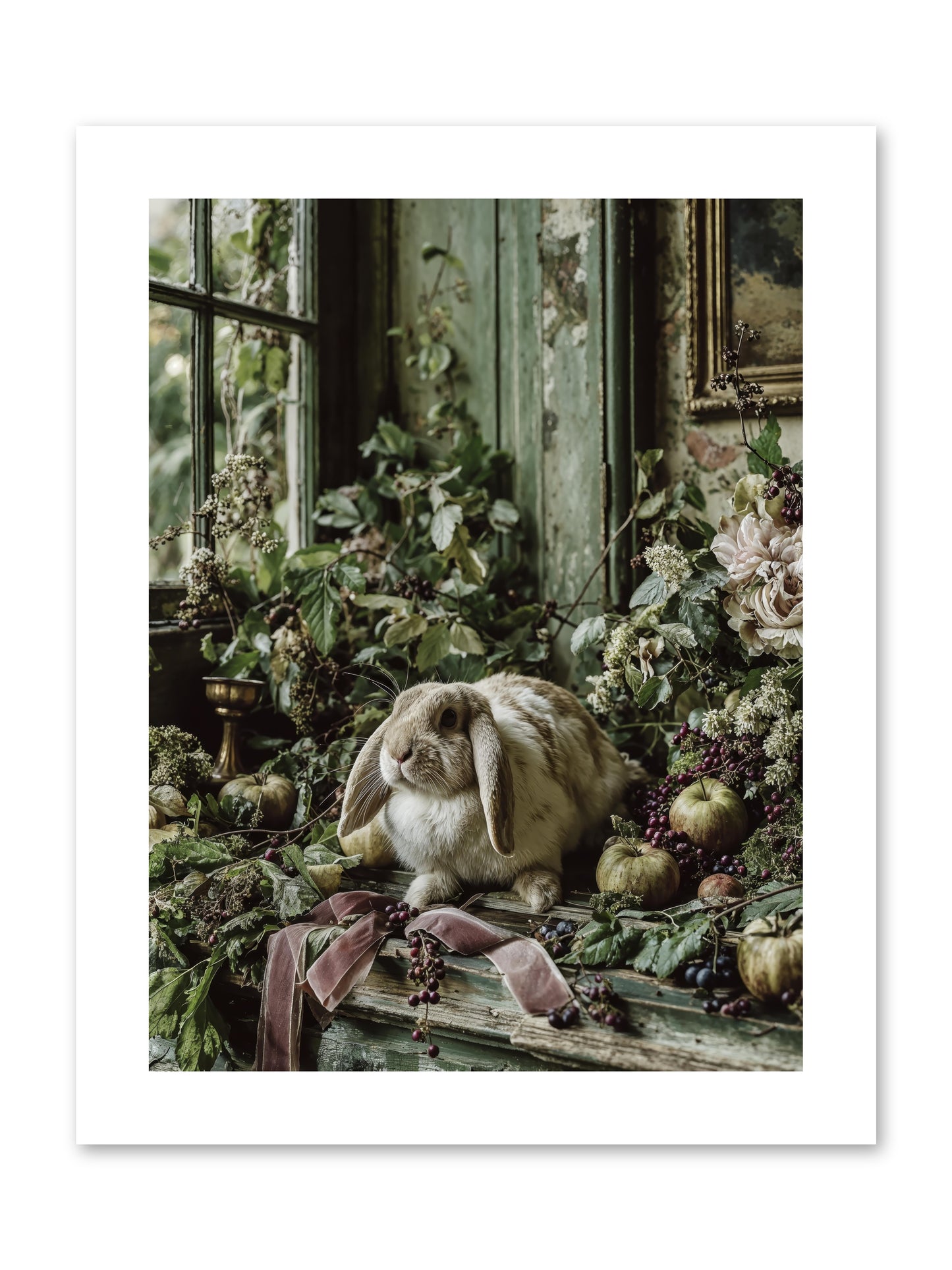 Celadine -- Paper Print 9x12