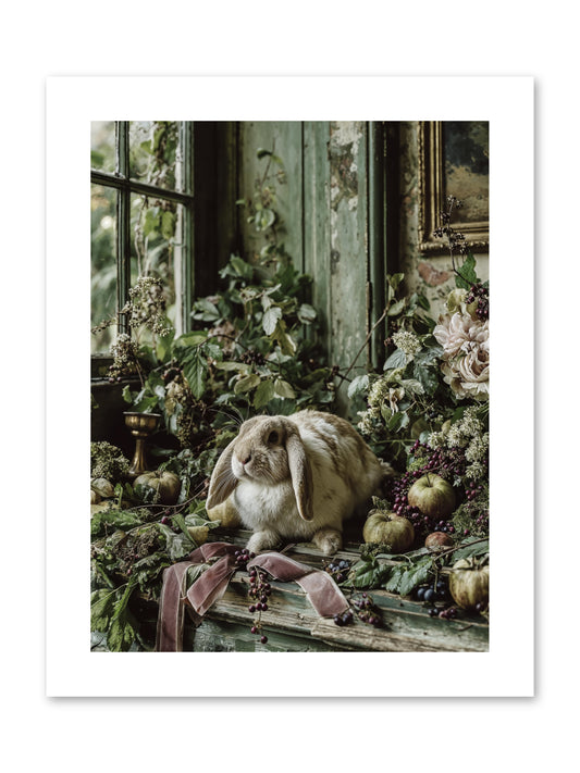 Celadine -- Paper Print 9x12