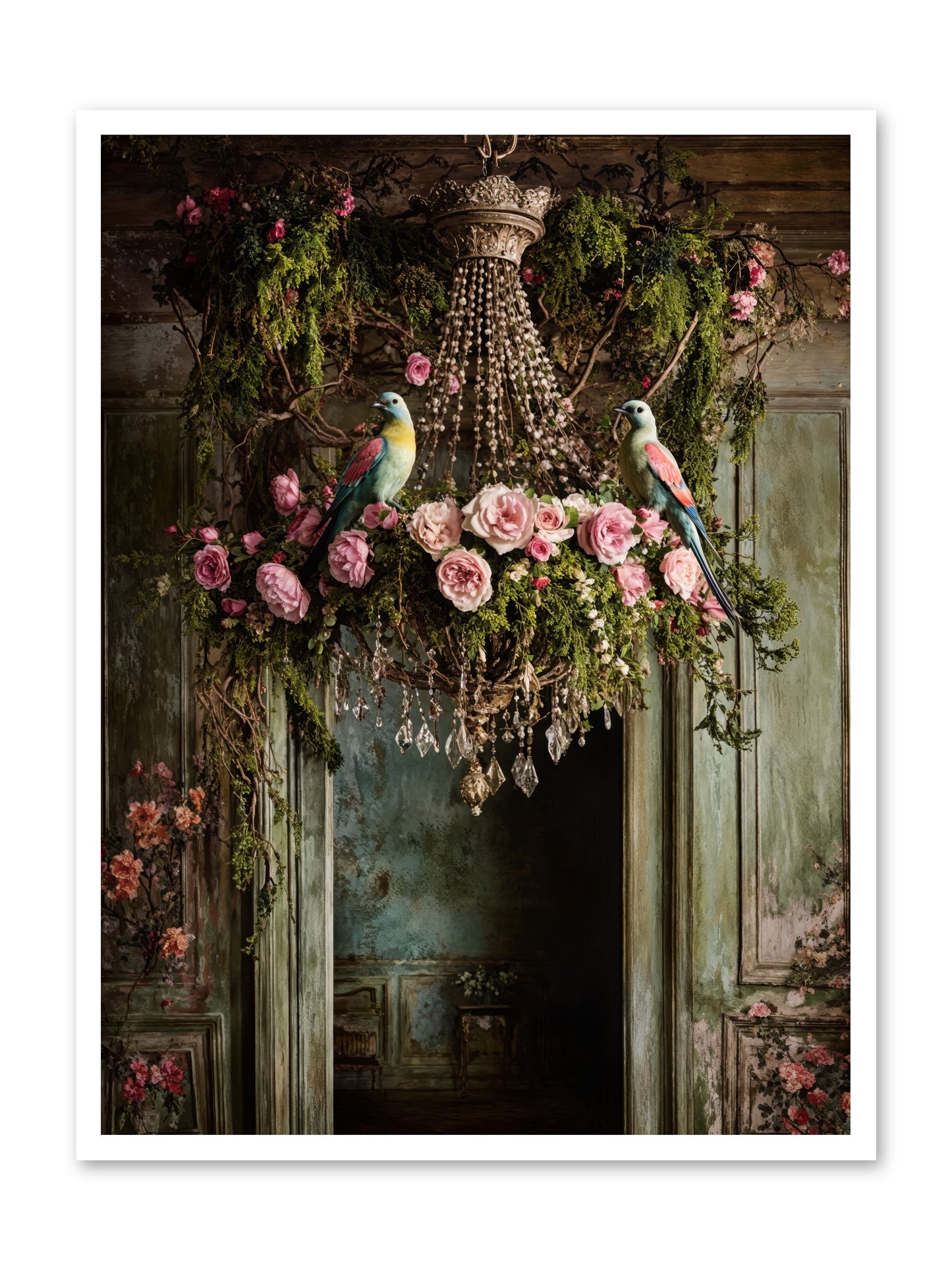 Celestial Glasserie -- Loose Canvas Print 30x40