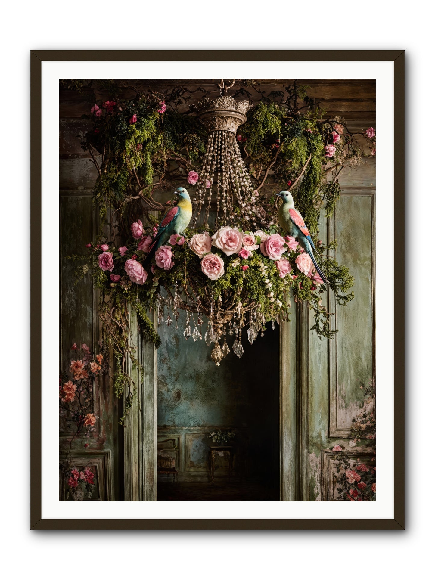 Celestial Glasserie -- Framed Print - Black 36x48