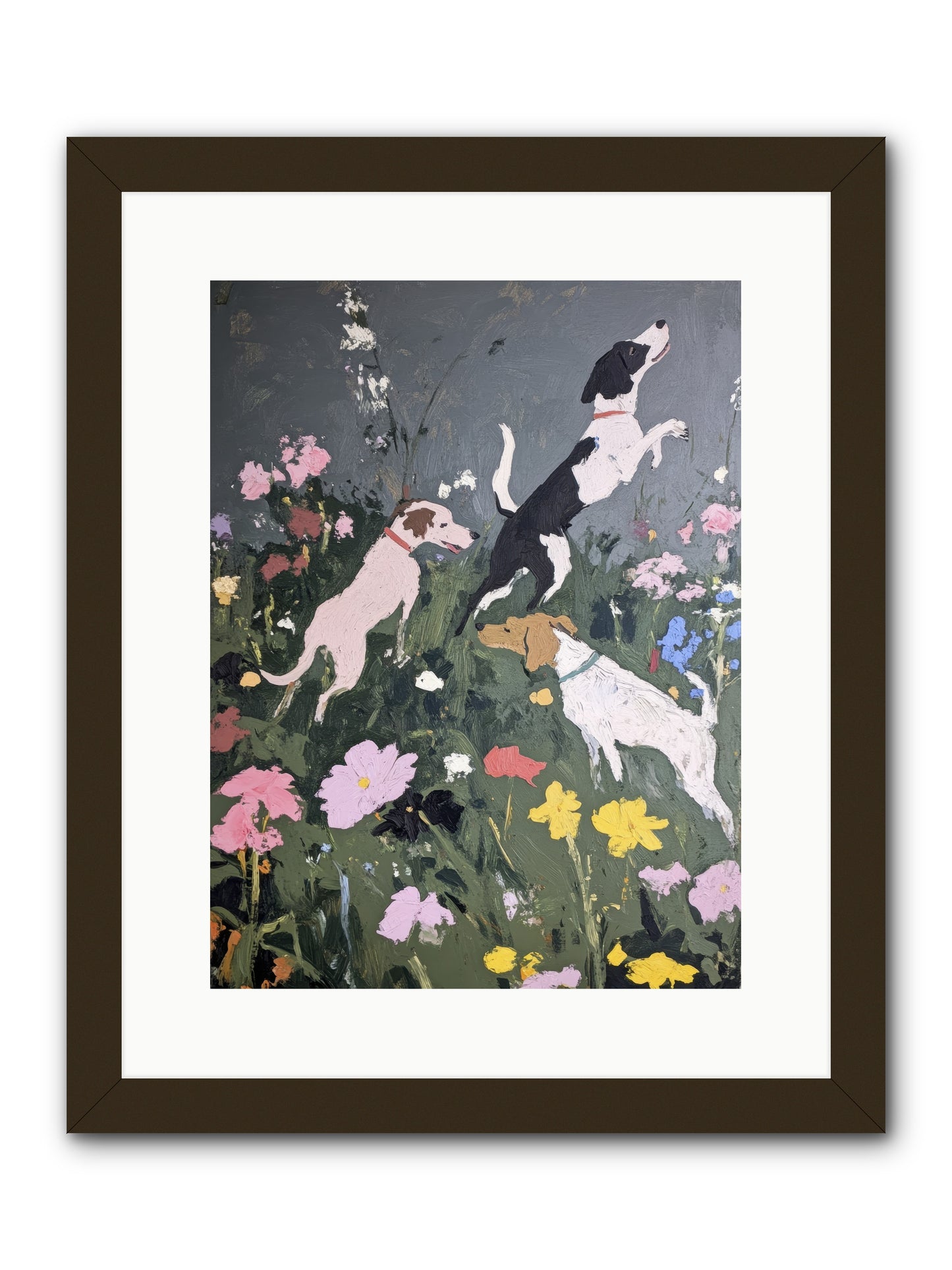 Celestial Watching -- Framed Print - Black 12x16