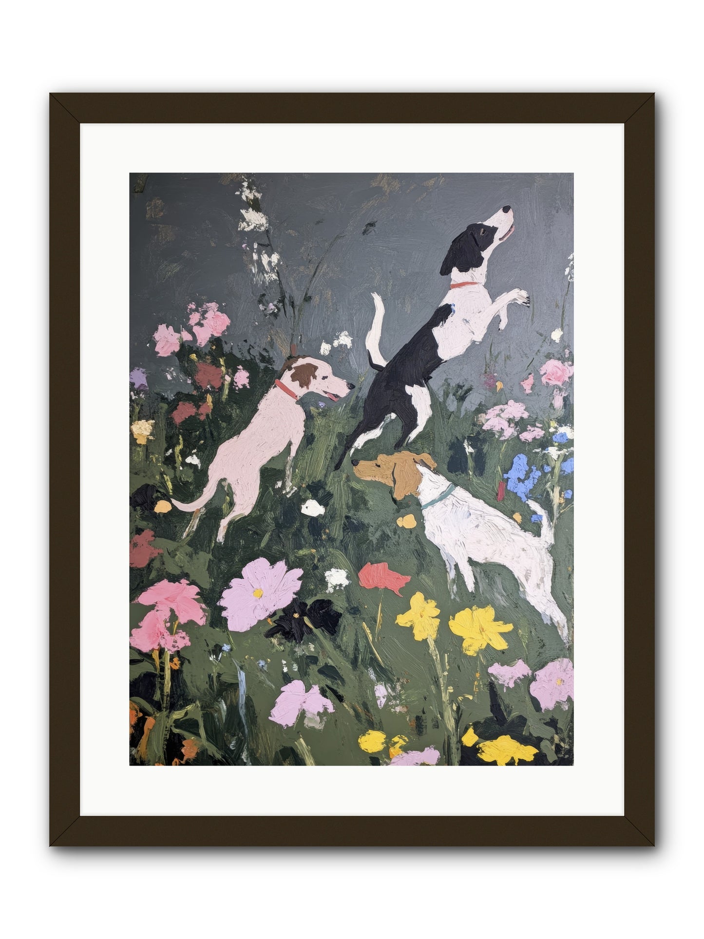 Celestial Watching -- Framed Print - Black 18x24